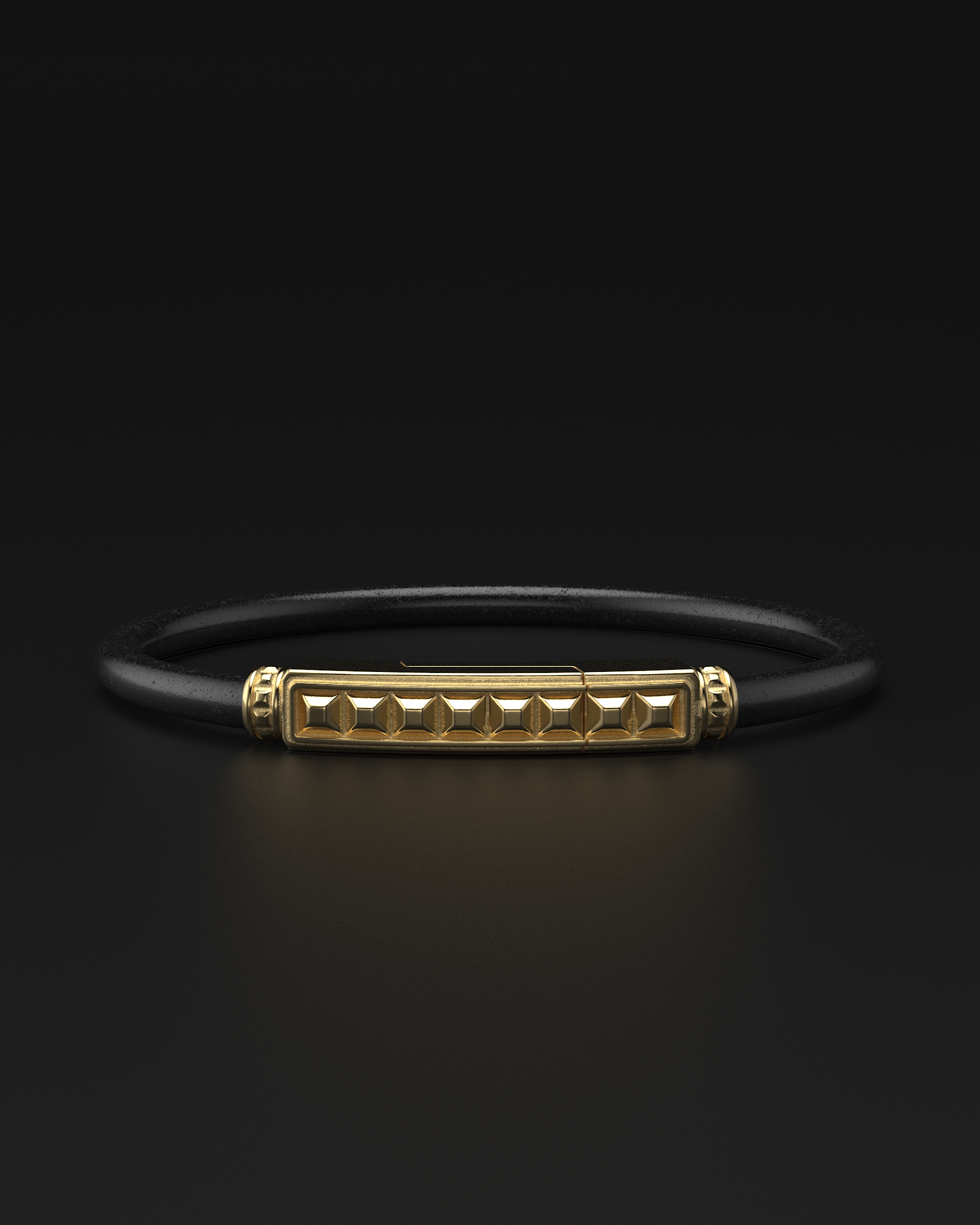 Bracciale Opaco Onice 6mm | Essenziale