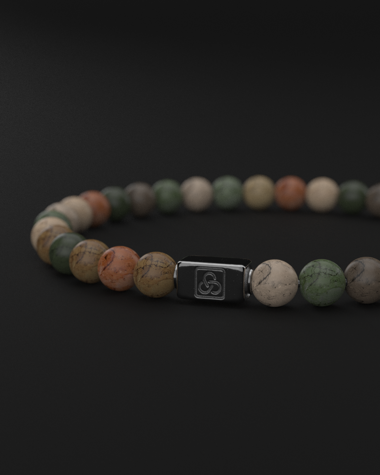 Picasso Agate Bracelet 6mm | Essential