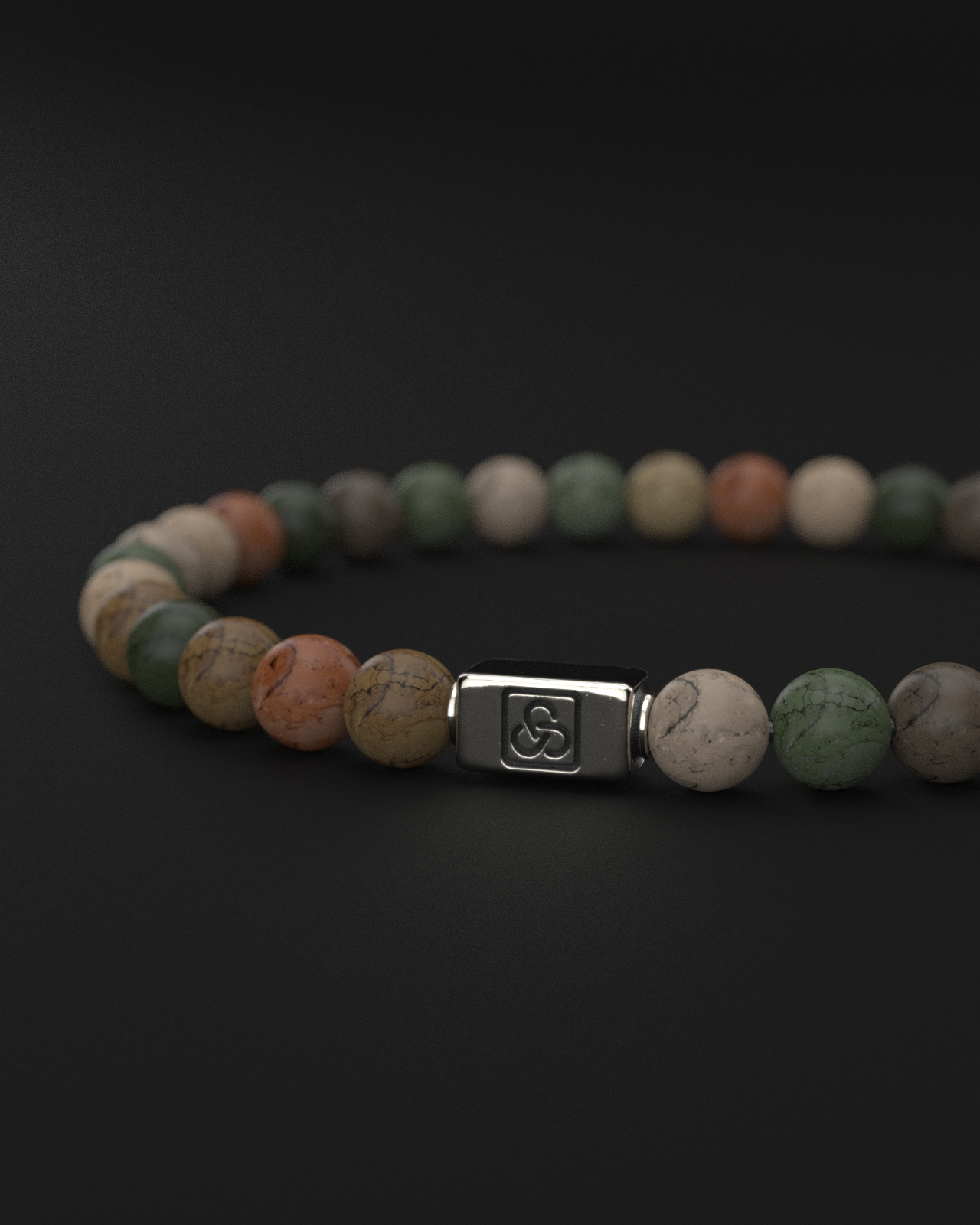 Picasso Agate Bracelet 6mm | Essential