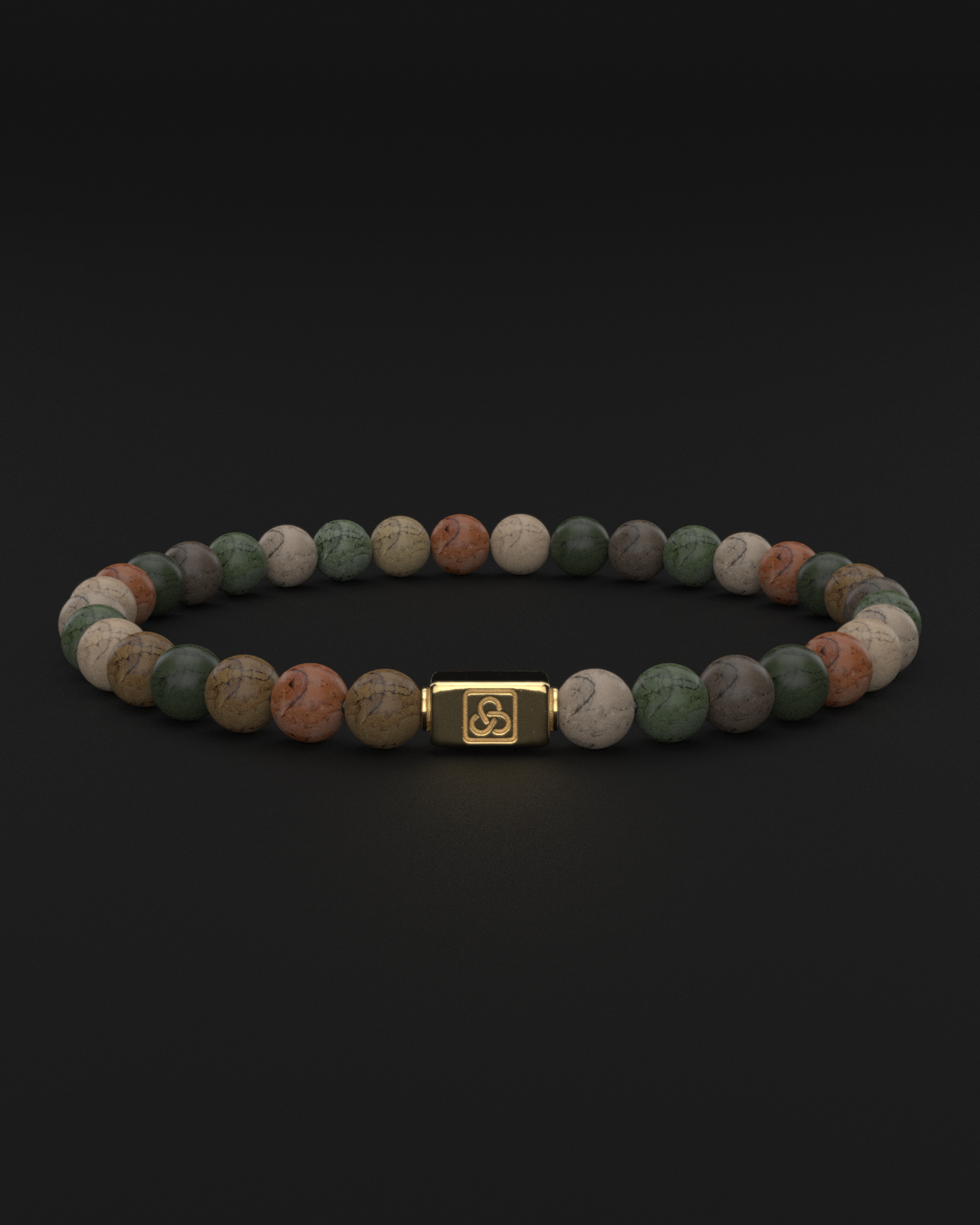 Picasso Agate Bracelet 6mm | Essential