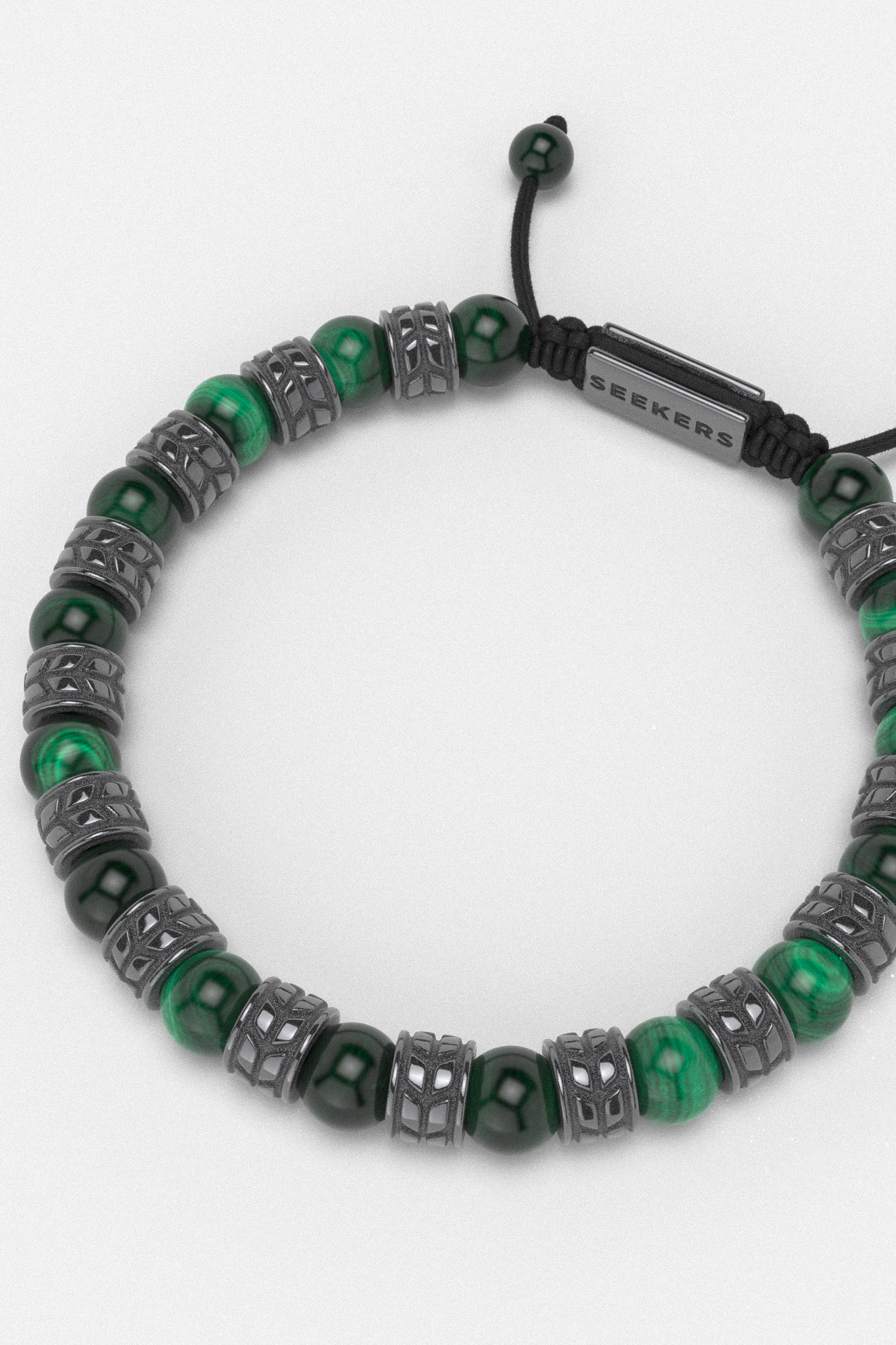 Green Malachite Bracelet 8mm | Royale