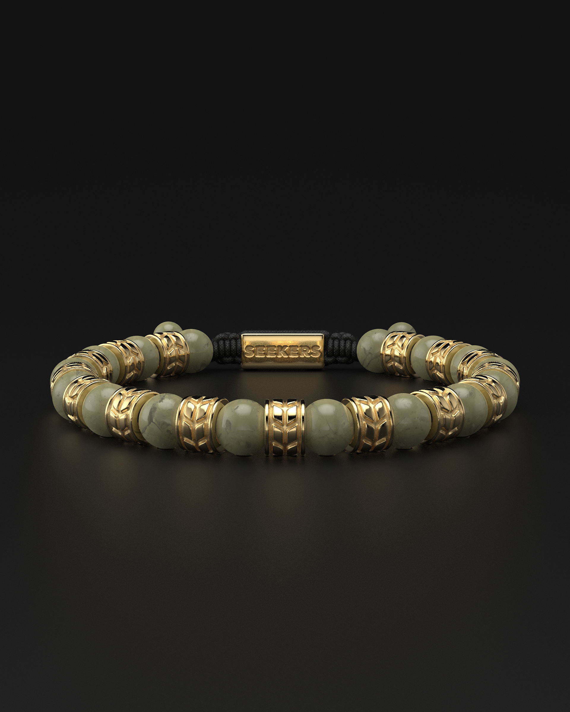 Pulsera de jade rojo de 8 mm | real