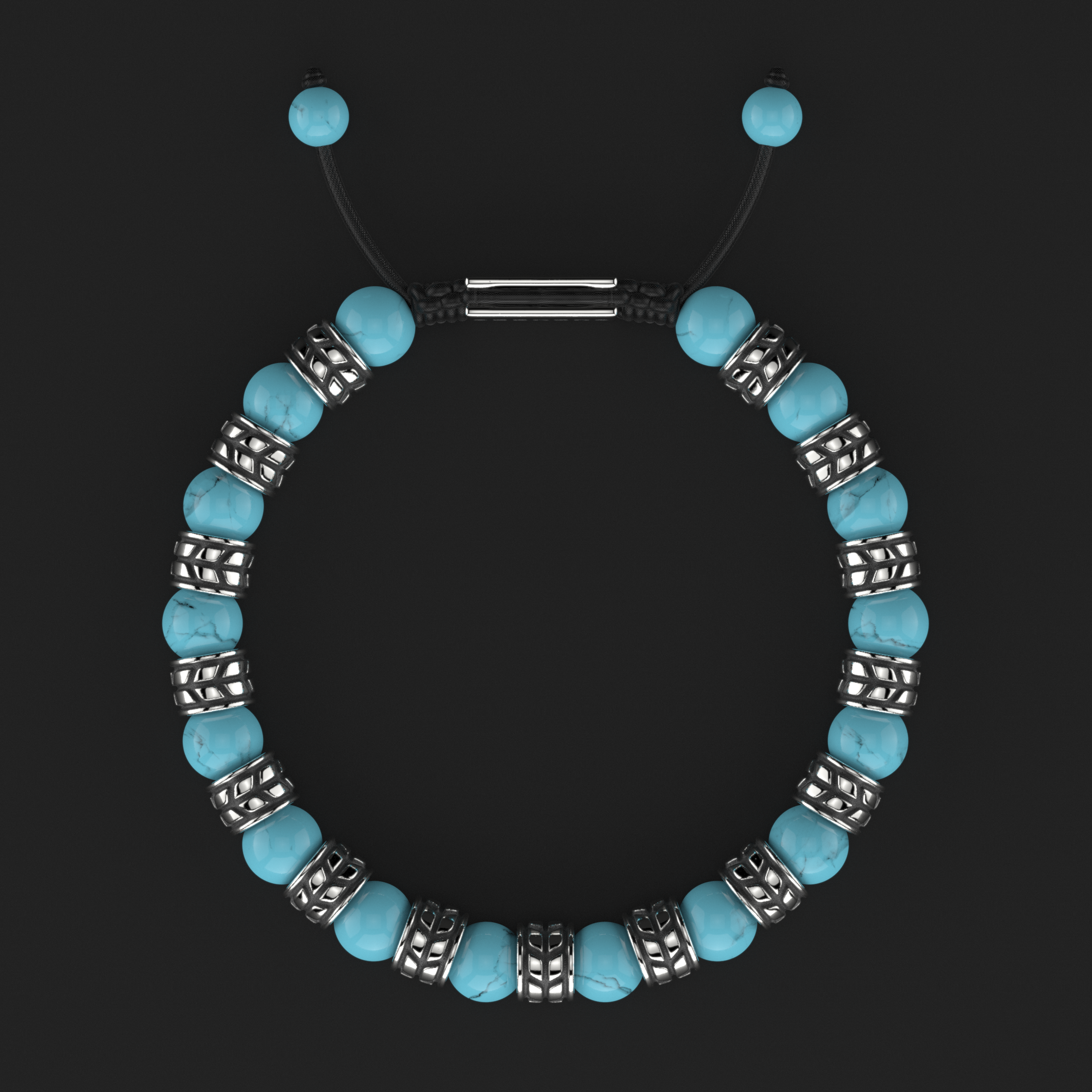 Turquoise  Bracelet 8mm | Royale