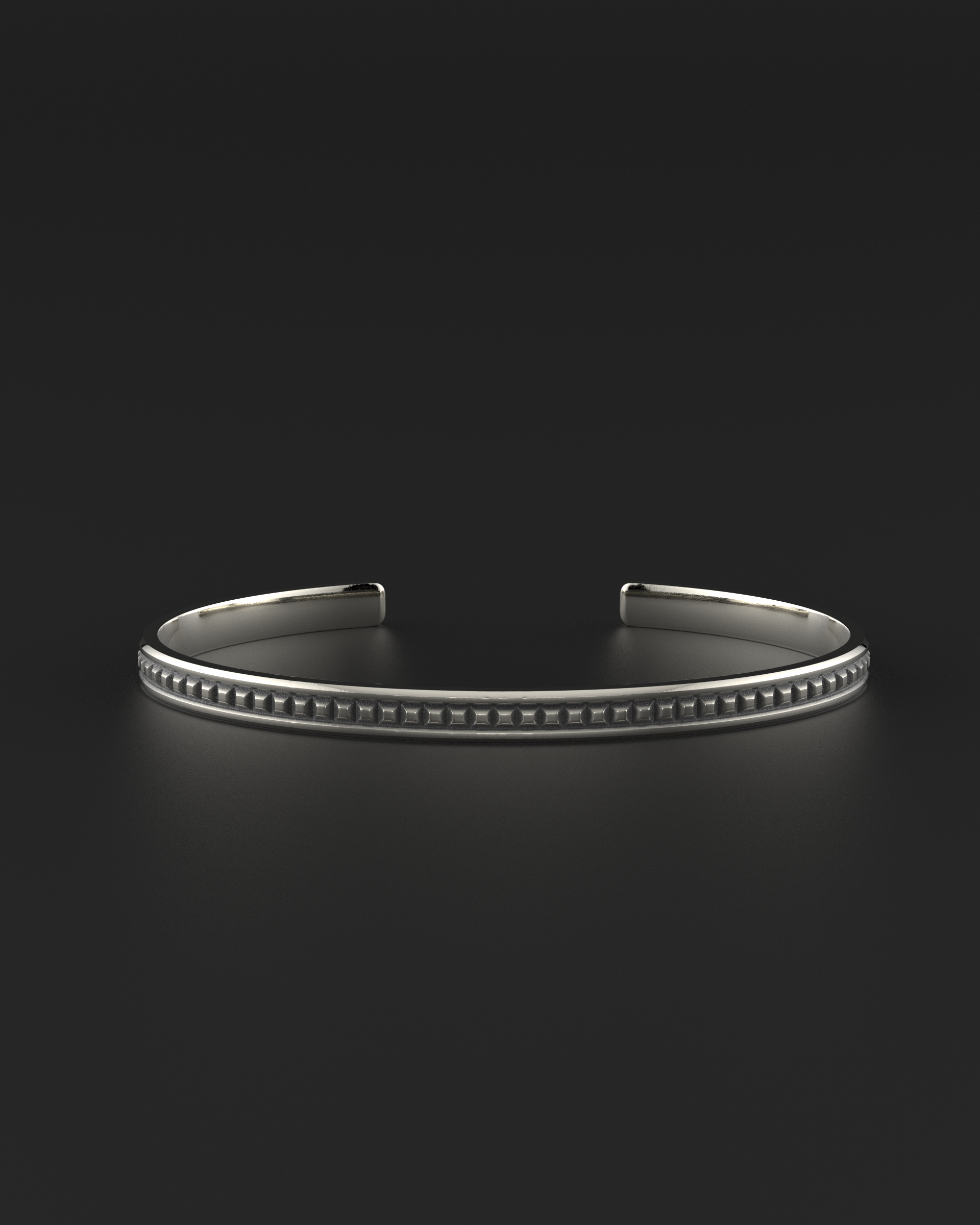 Pyramid Cuff Bracelet
