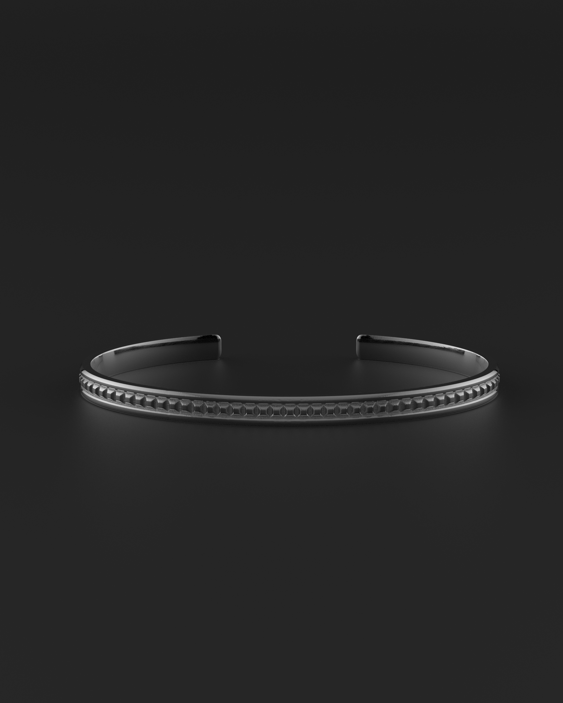 Pyramid Cuff Bracelet