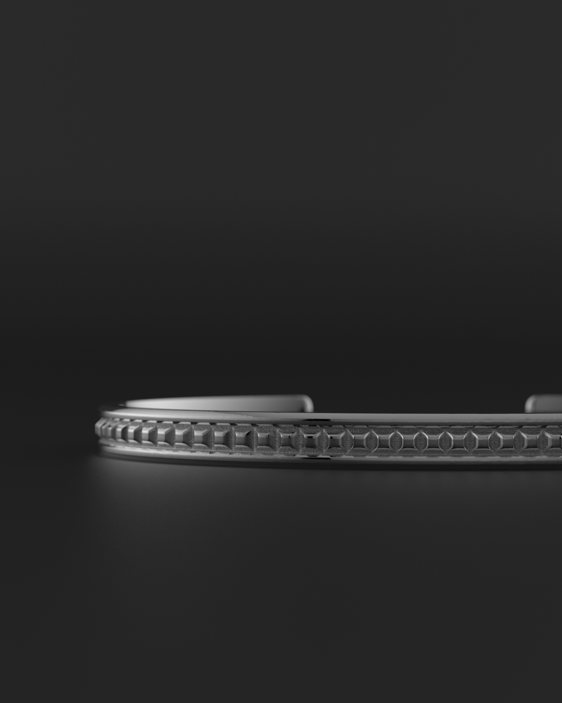 Pyramid Cuff Bracelet