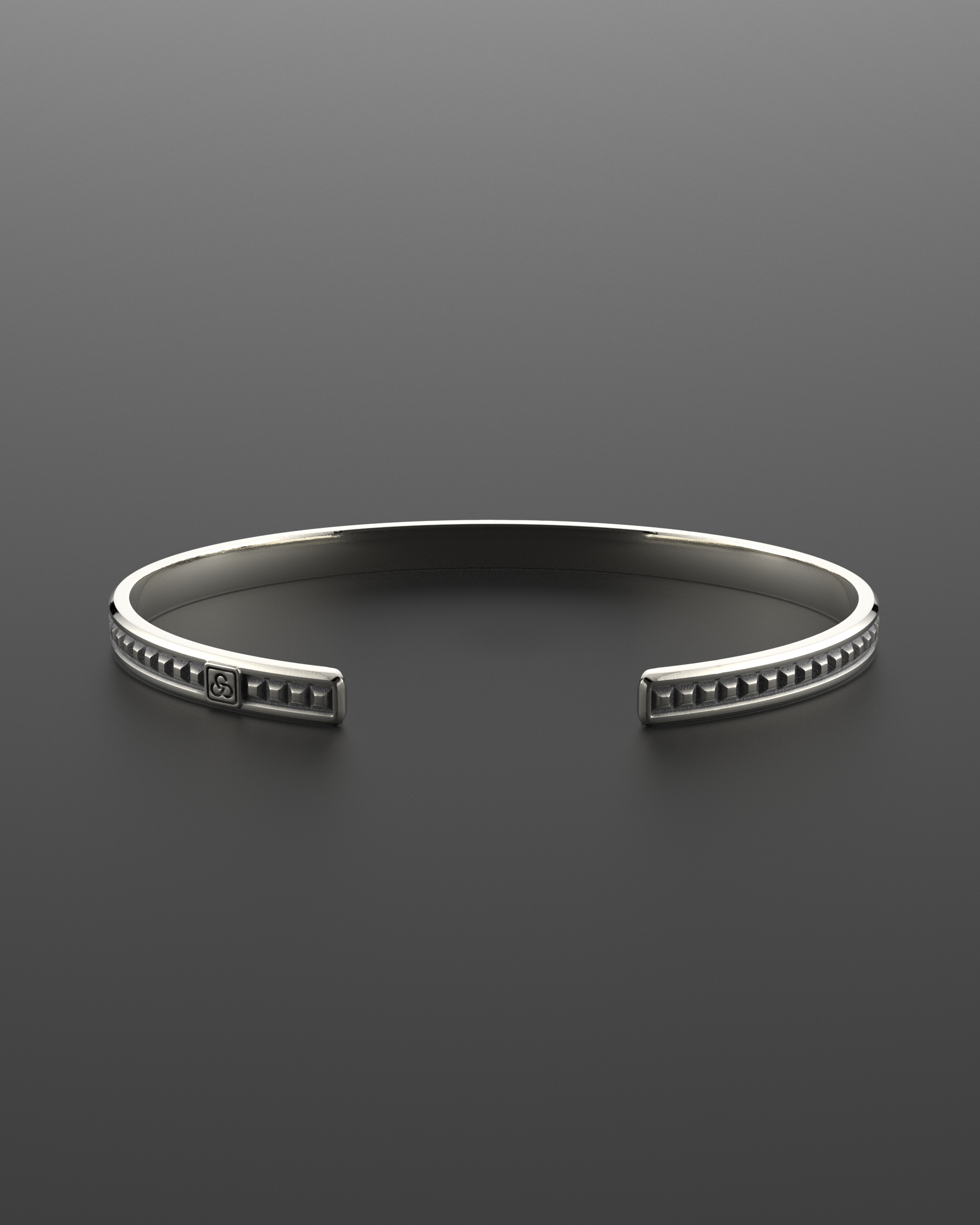 Pyramid Cuff Bracelet