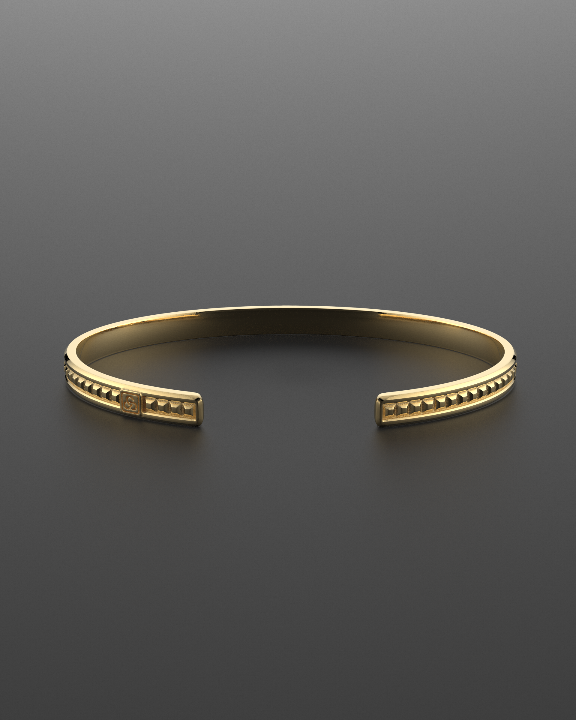 Pyramid Cuff Bracelet