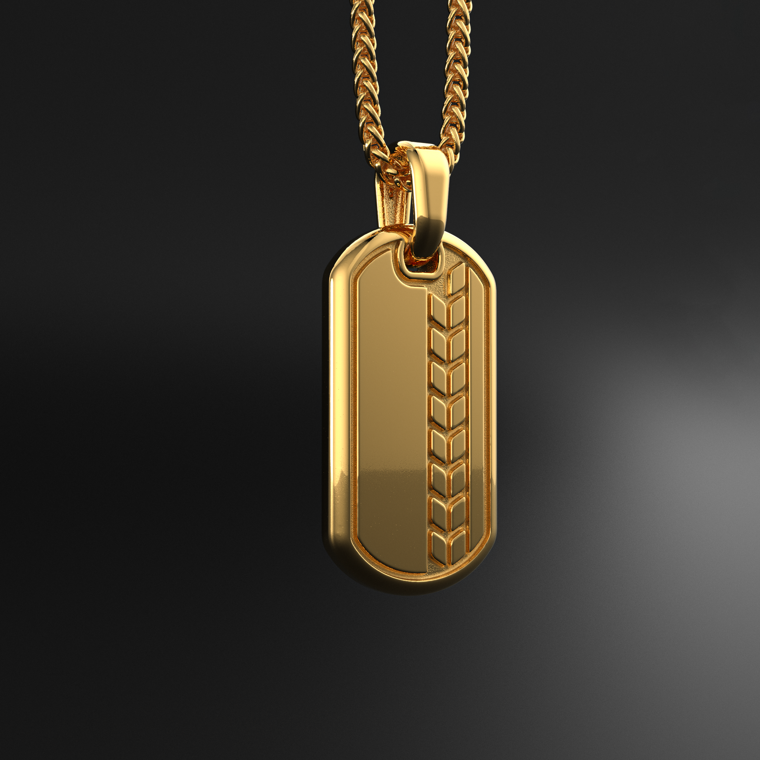 Royale Solid Gold Pendant