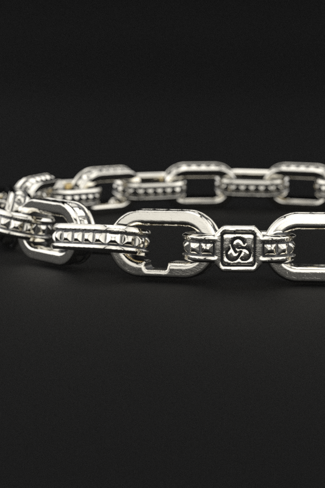 Raw Chain Bracelet #3