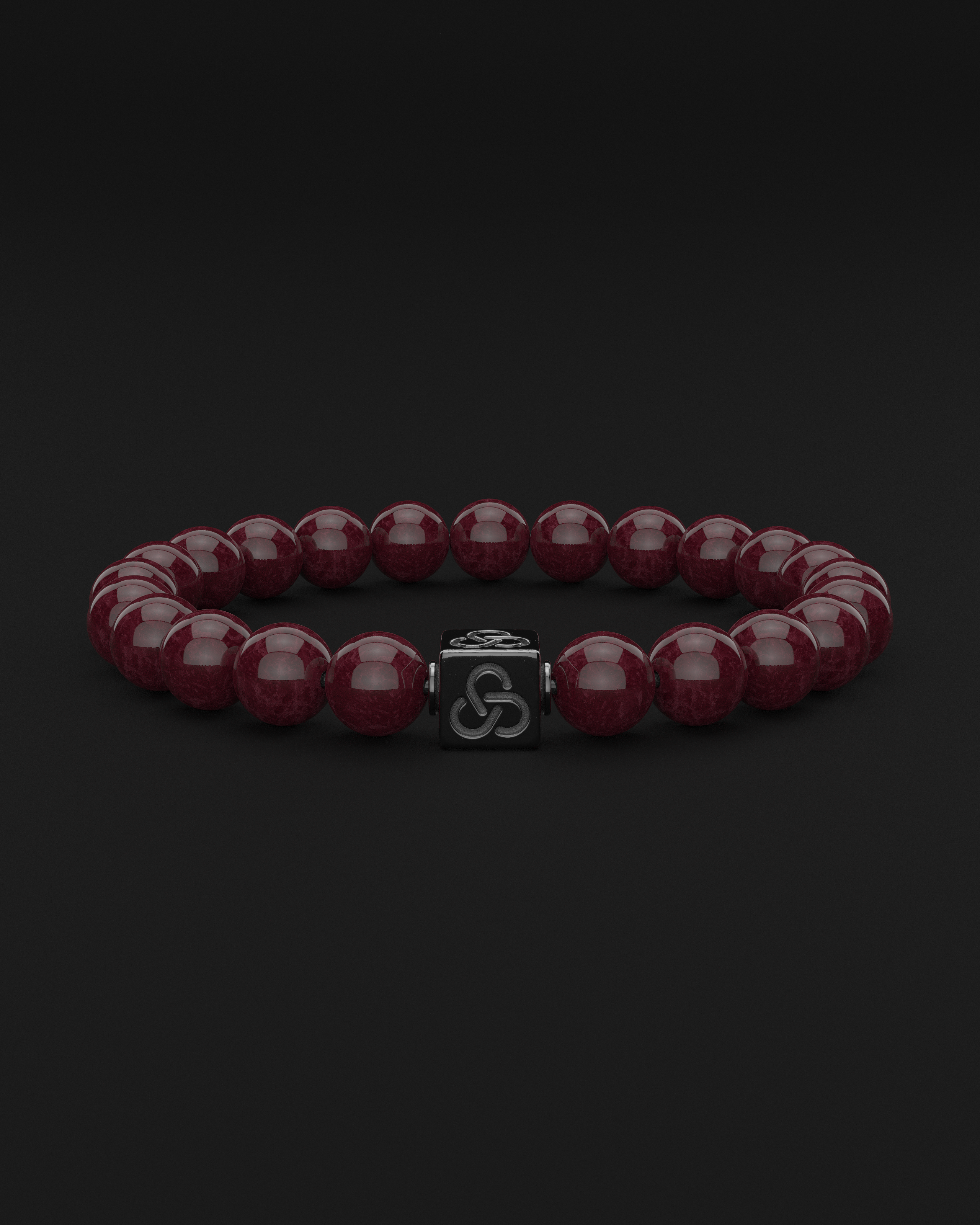 Red Garnet Bracelet 8mm | Essential