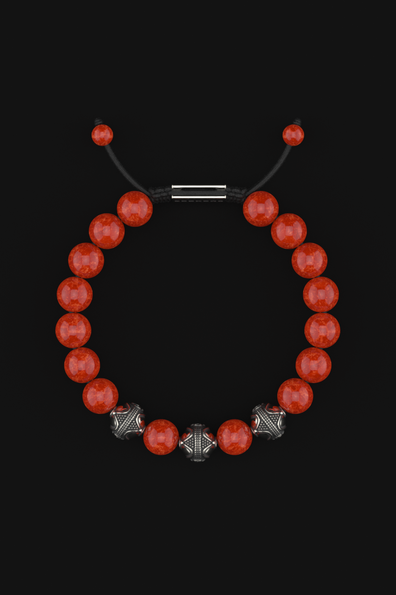 Red Jade Bracelet 10mm | Premium