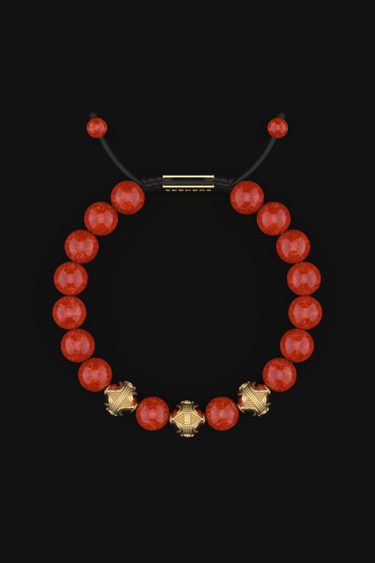 Red Jade Bracelet 10mm | Premium