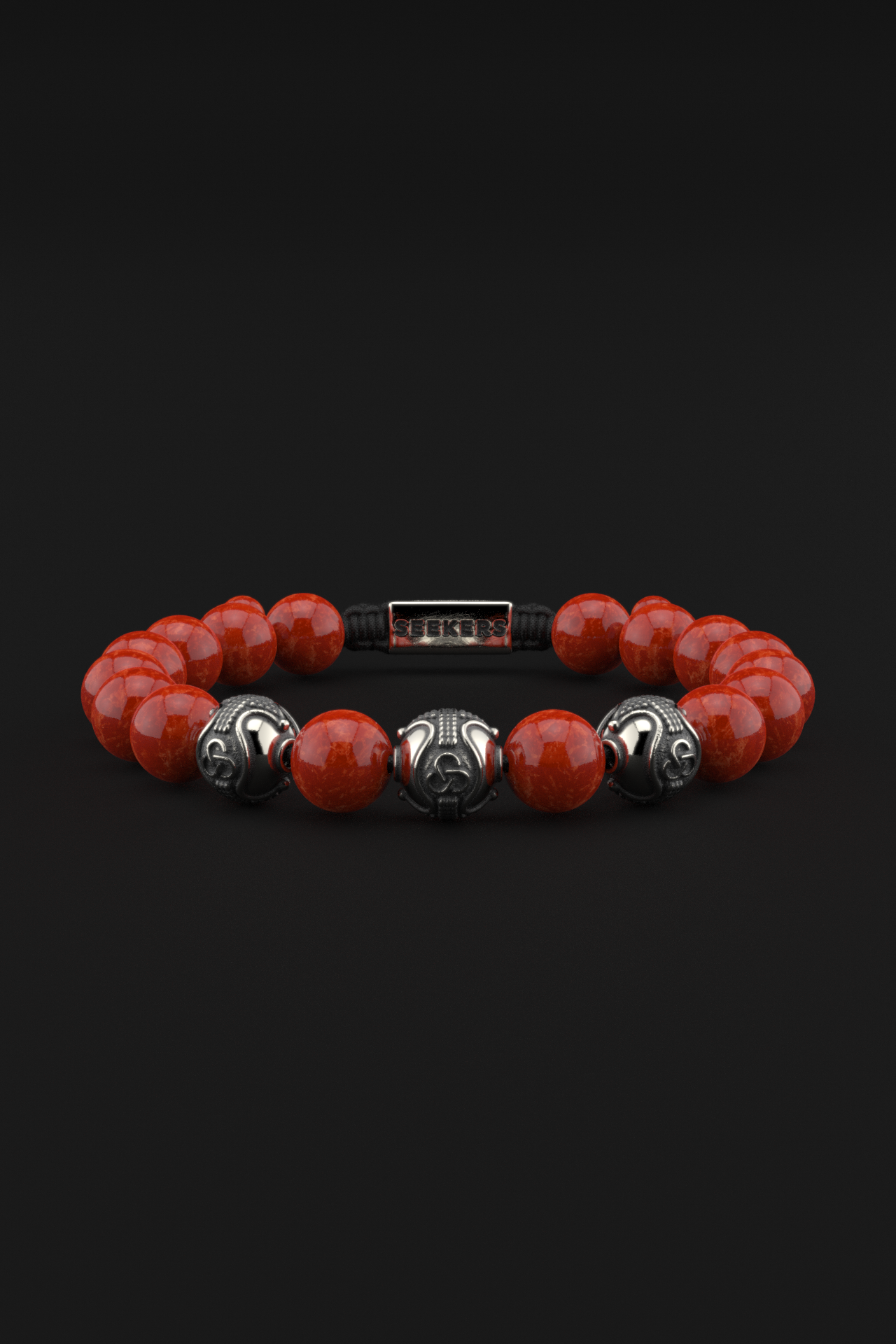 Red Jade Bracelet 10mm | Premium