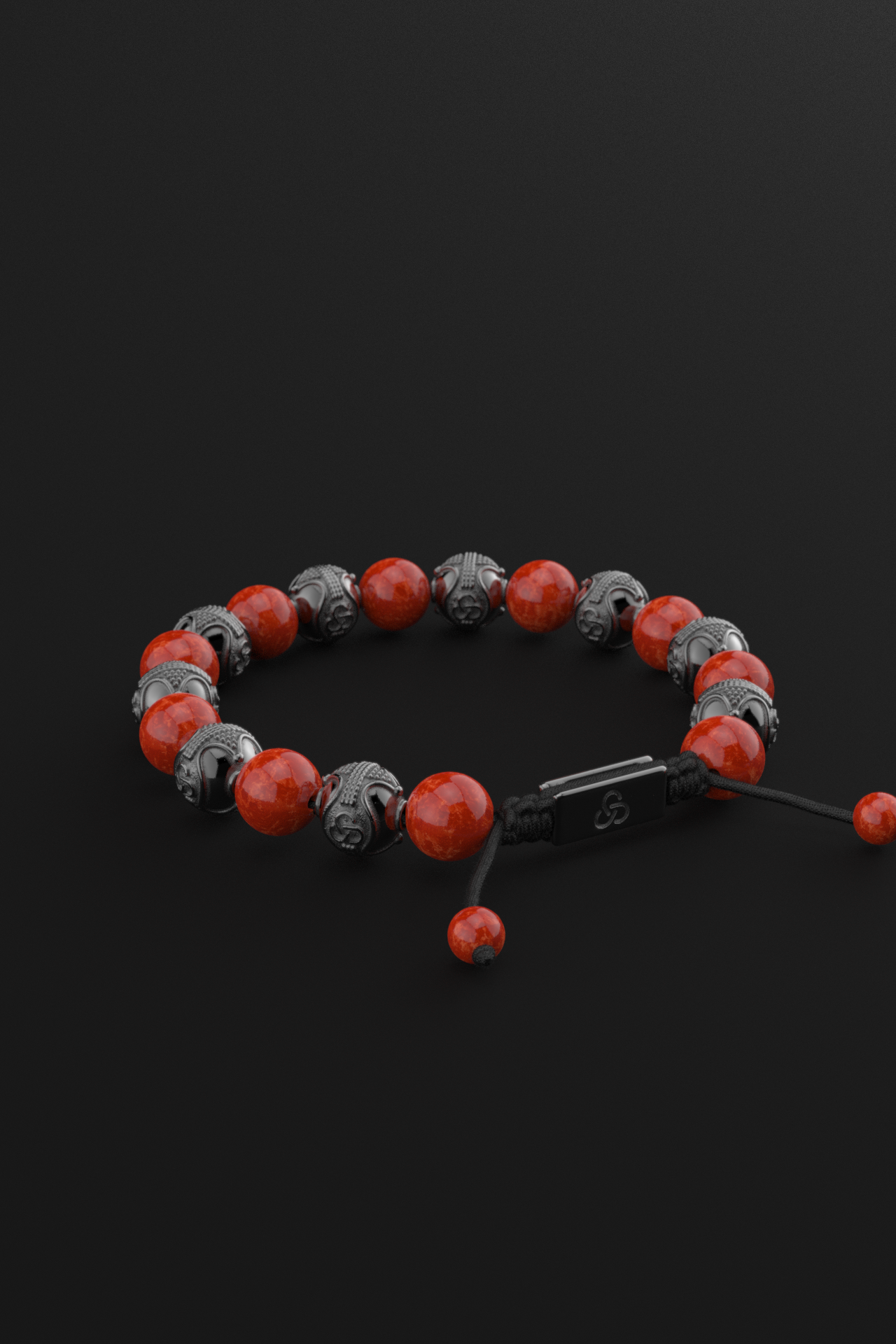 Red Jade Bracelet 10mm | Prestige