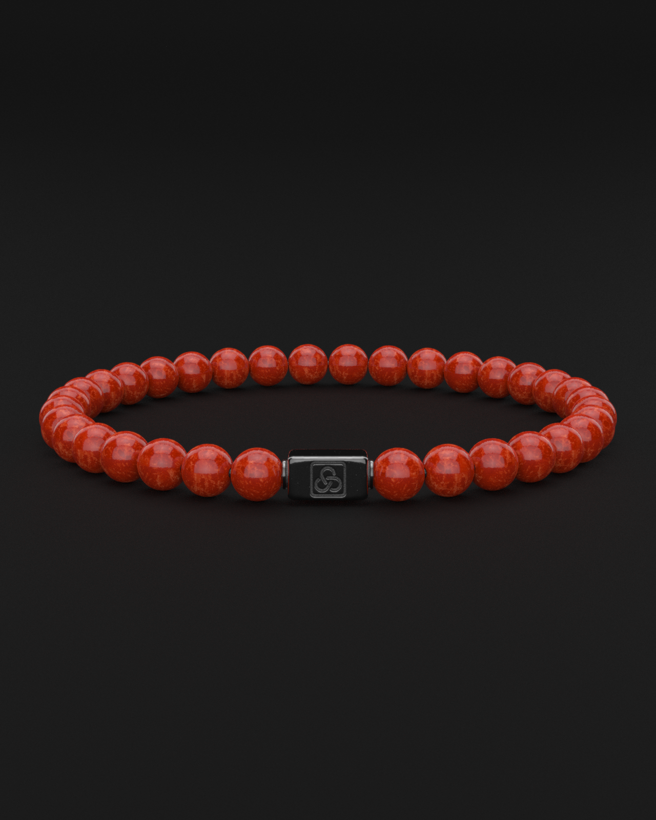 Red Jade Bracelet 6mm | Essential