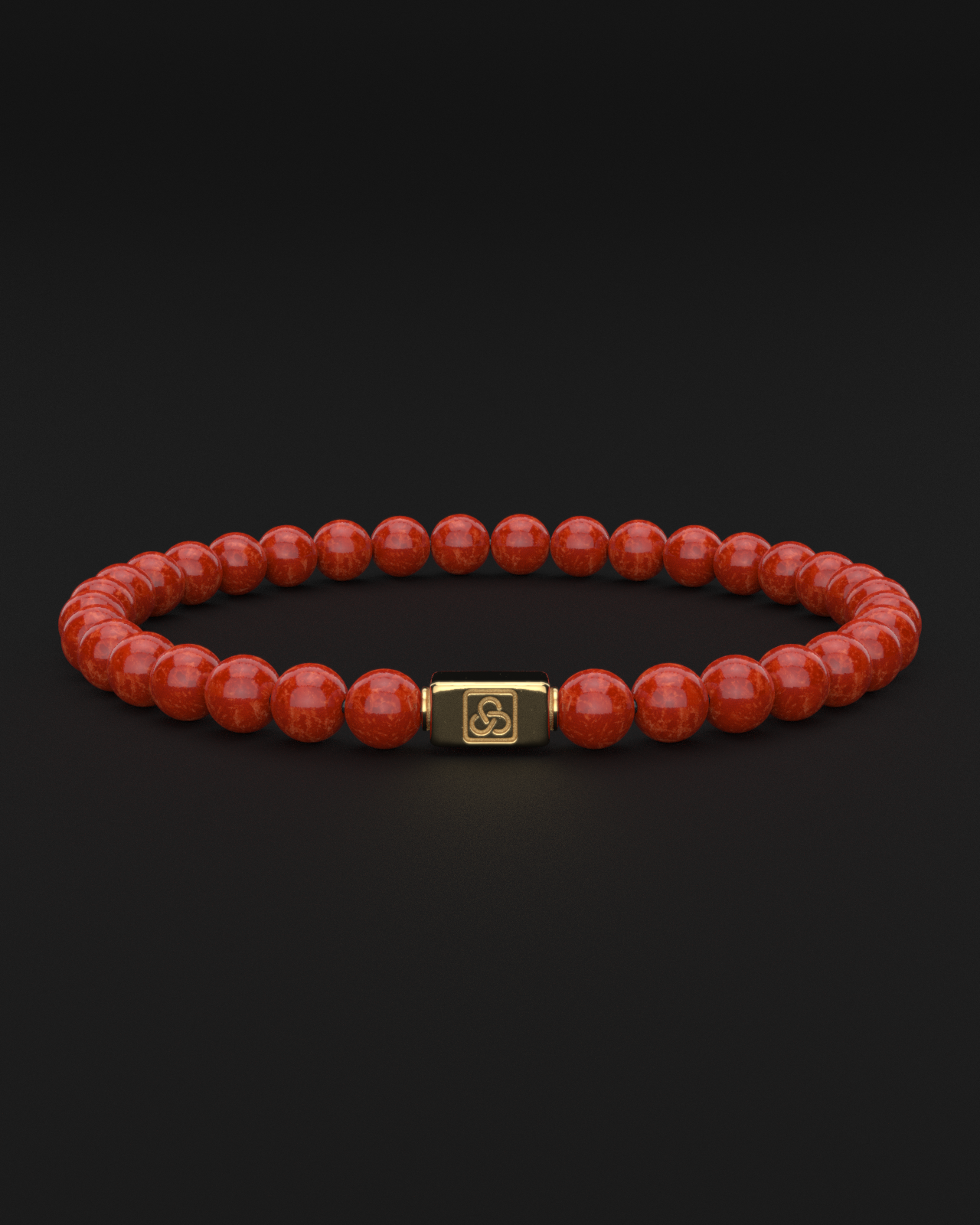 Red Jade Bracelet 6mm | Essential