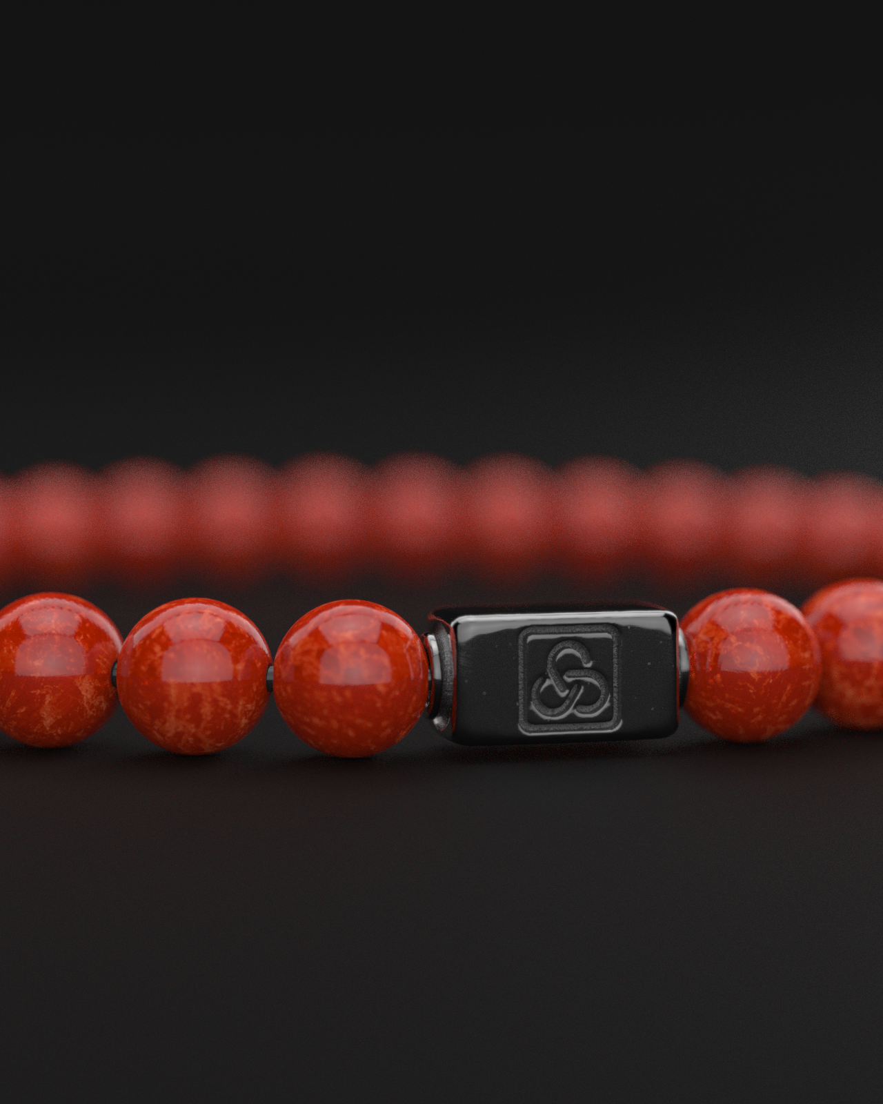 Red Jade Bracelet 6mm | Essential