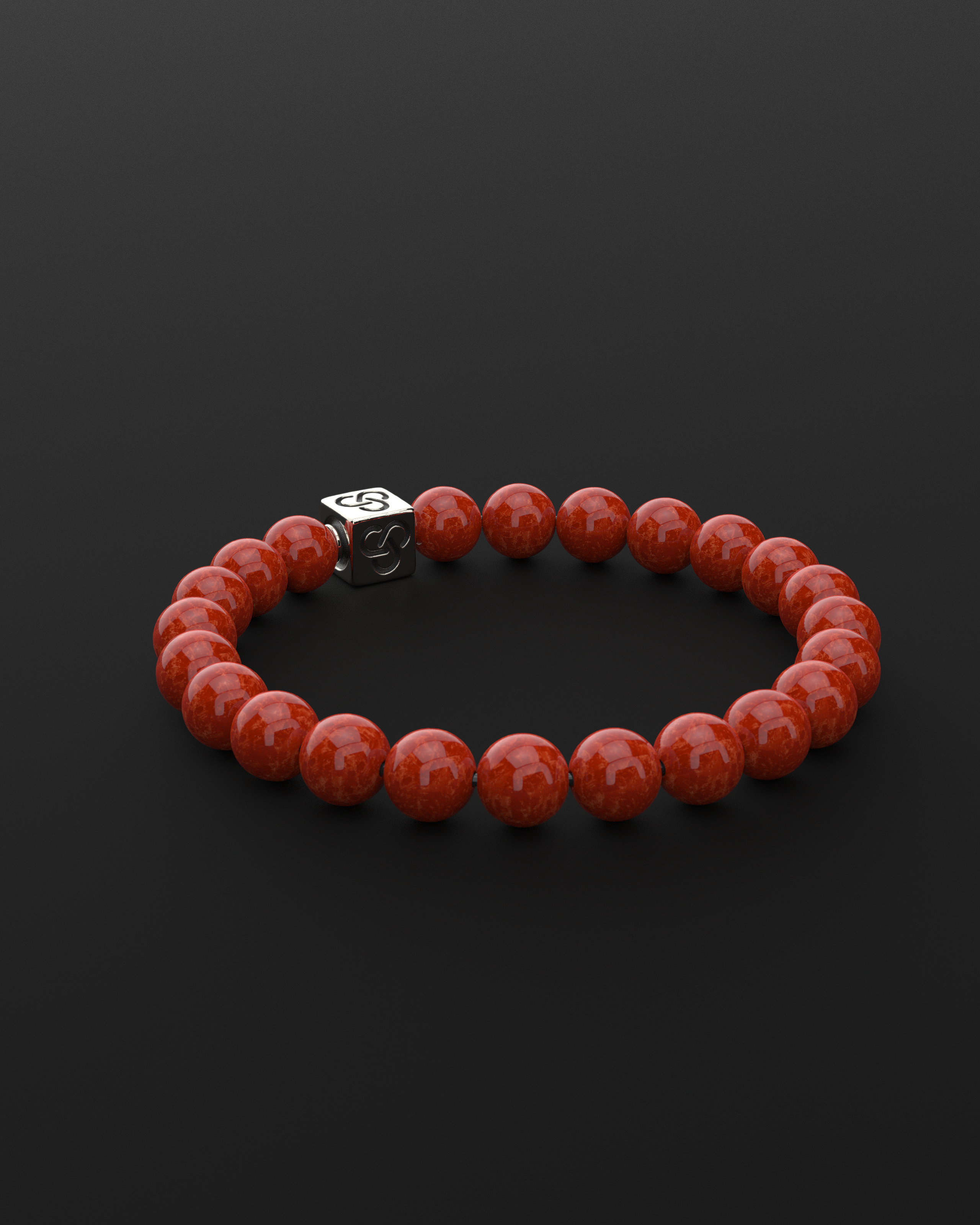 Red Jade Bracelet 8mm | Essential