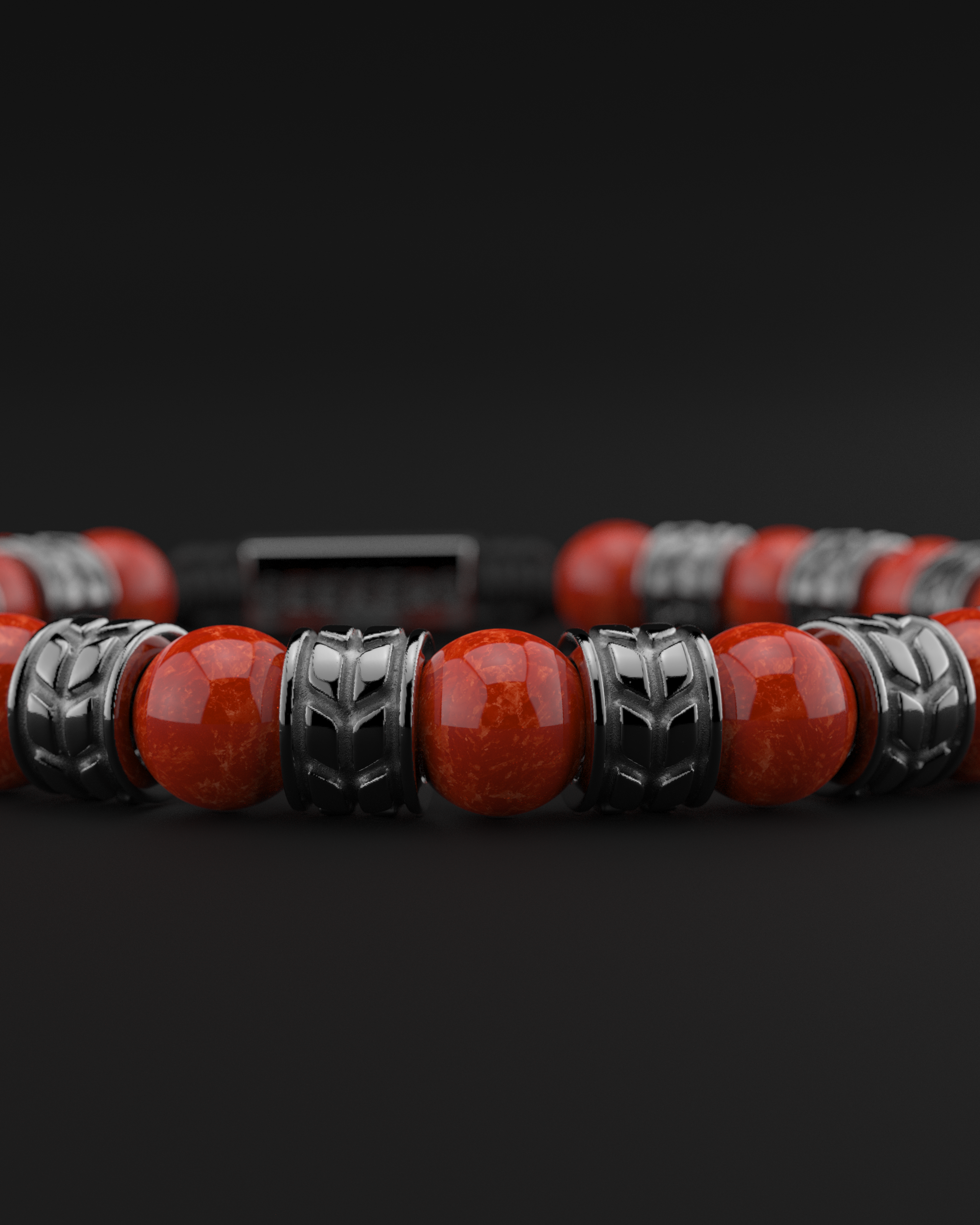 Red Jade Bracelet 8mm | Royale