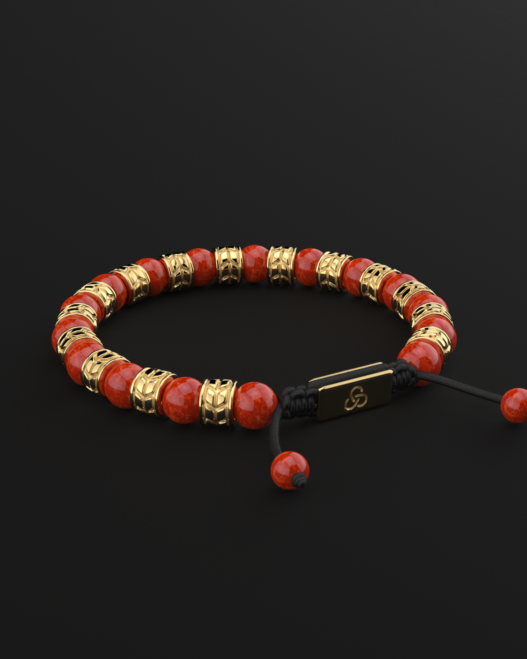 Red Jade Bracelet 8mm | Royale – A Symbol of Passion & Power