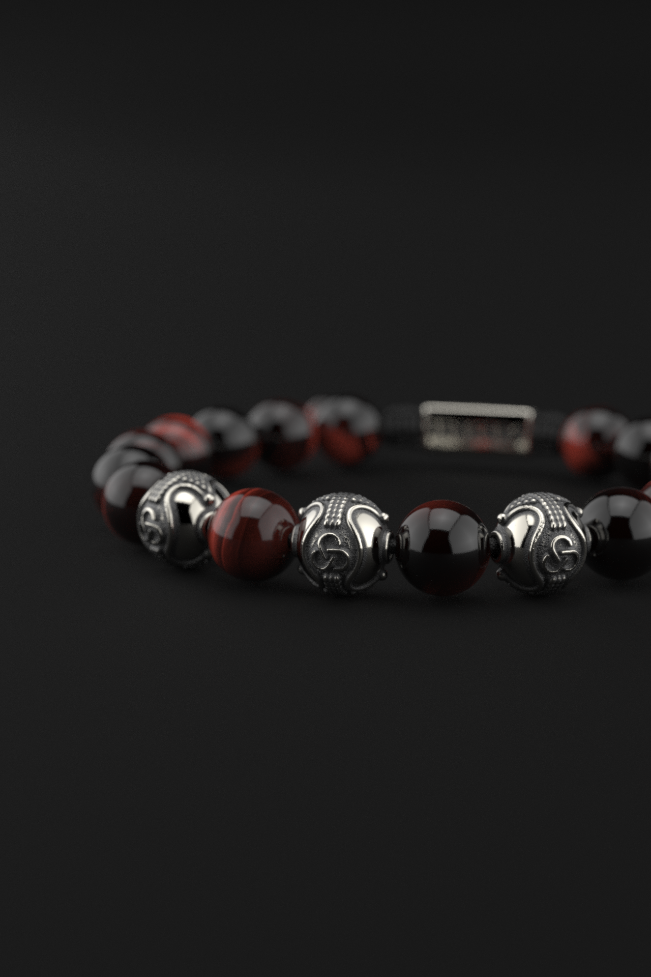 Red Tiger Eye Bracelet 10mm | Premium