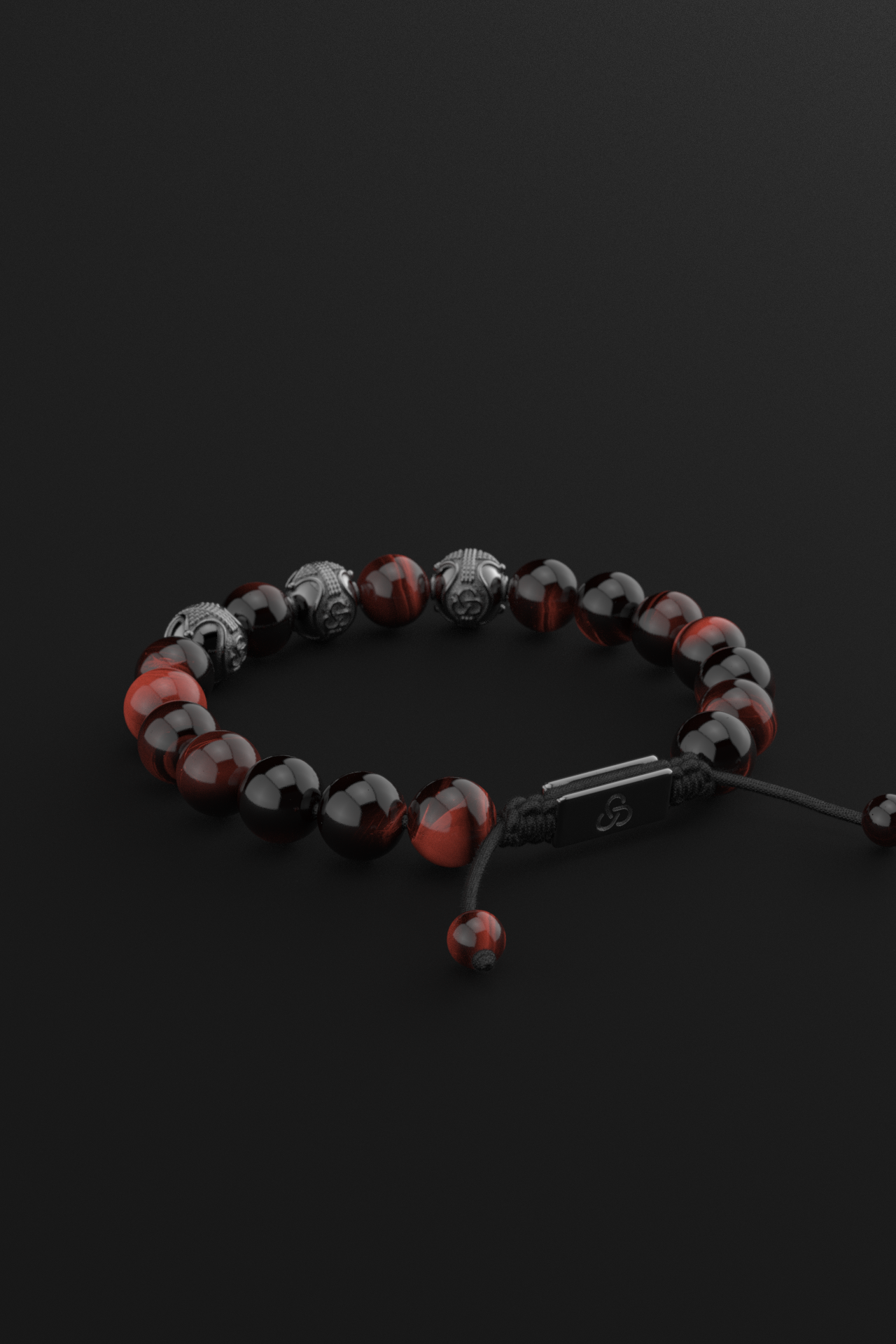 Red Tiger Eye Bracelet 10mm | Premium