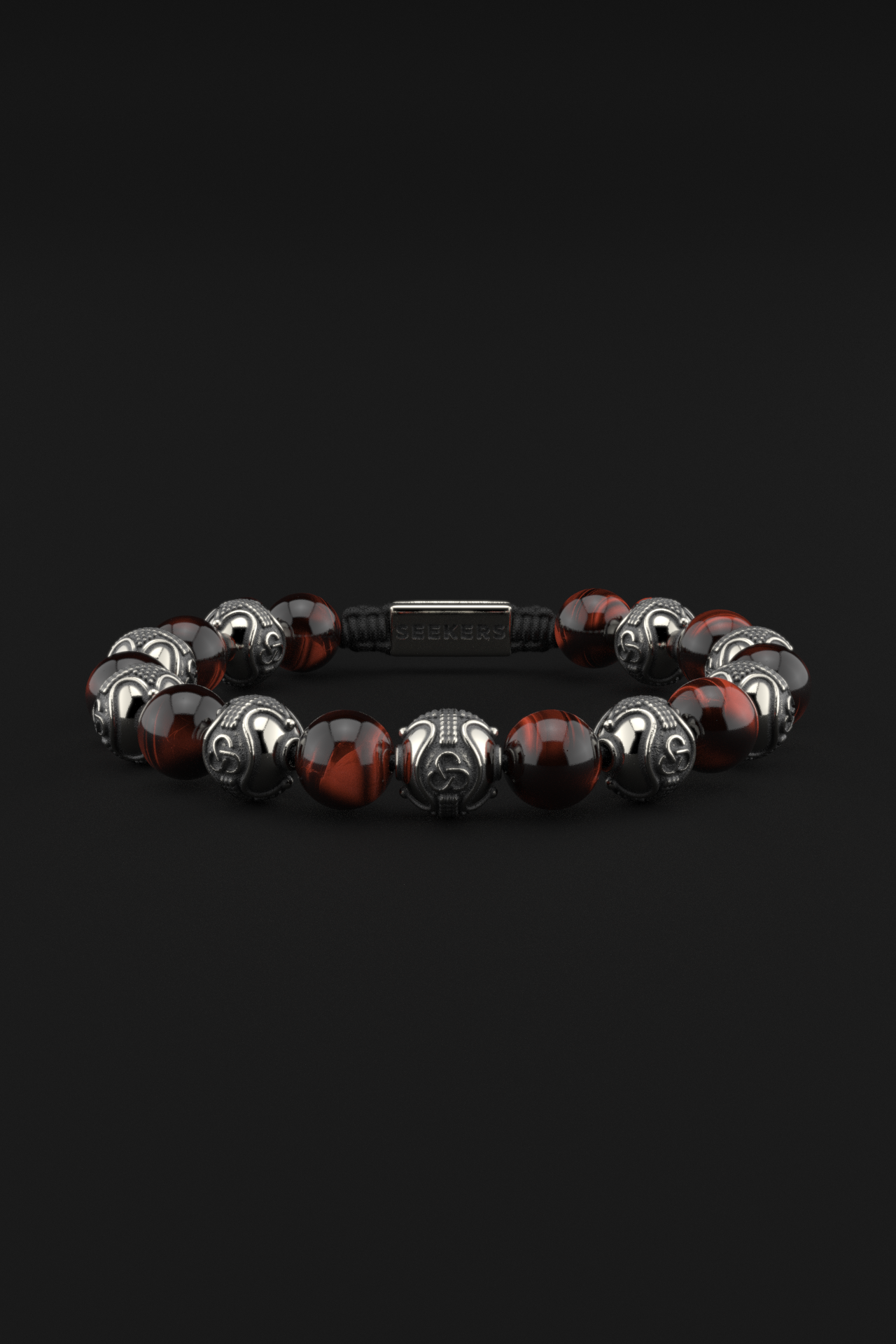 Red Tiger Eye Bracelet 10mm | Prestige