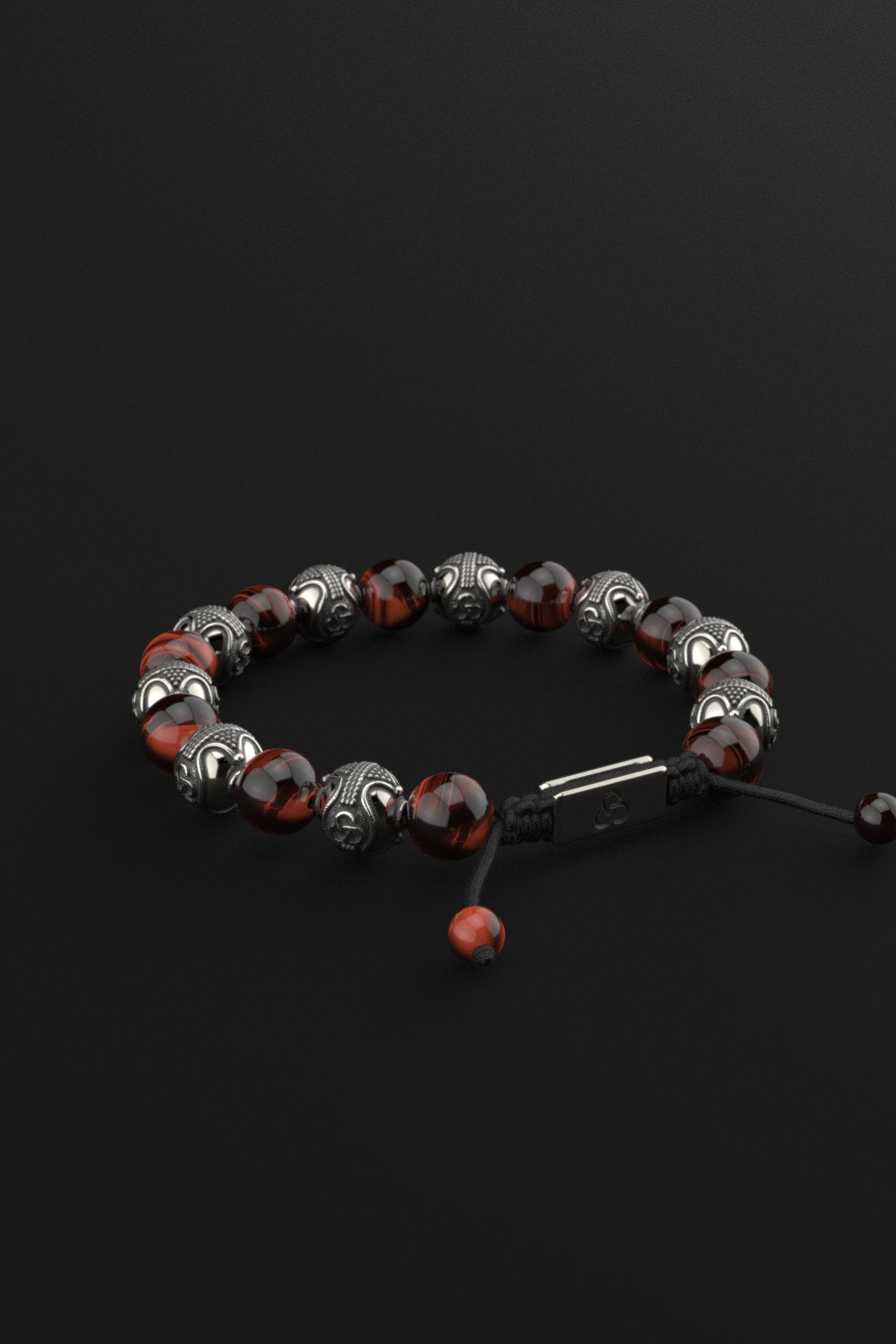 Red Tiger Eye Bracelet 10mm | Prestige