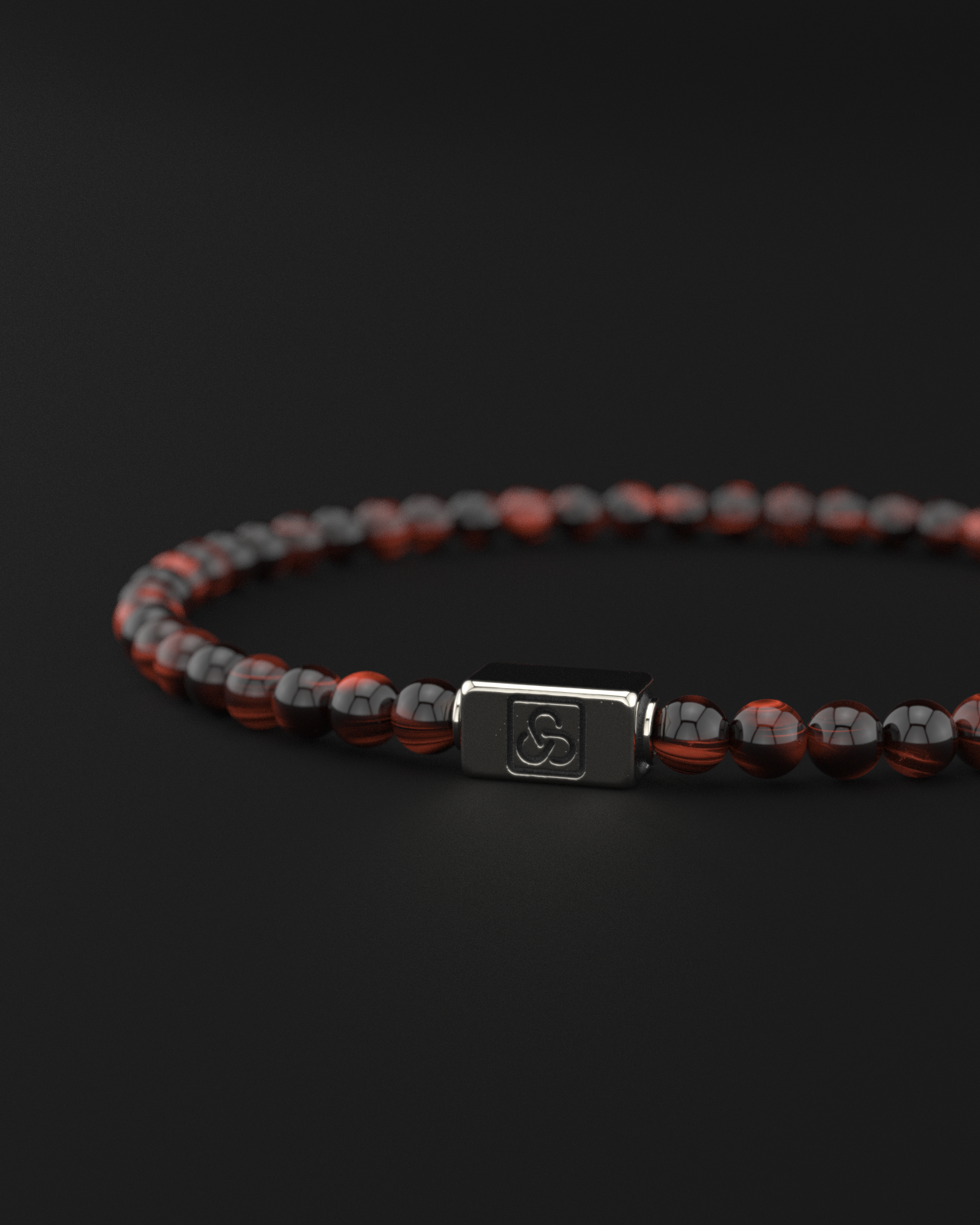 Red Tiger Eye Bracelet 4mm | Essential