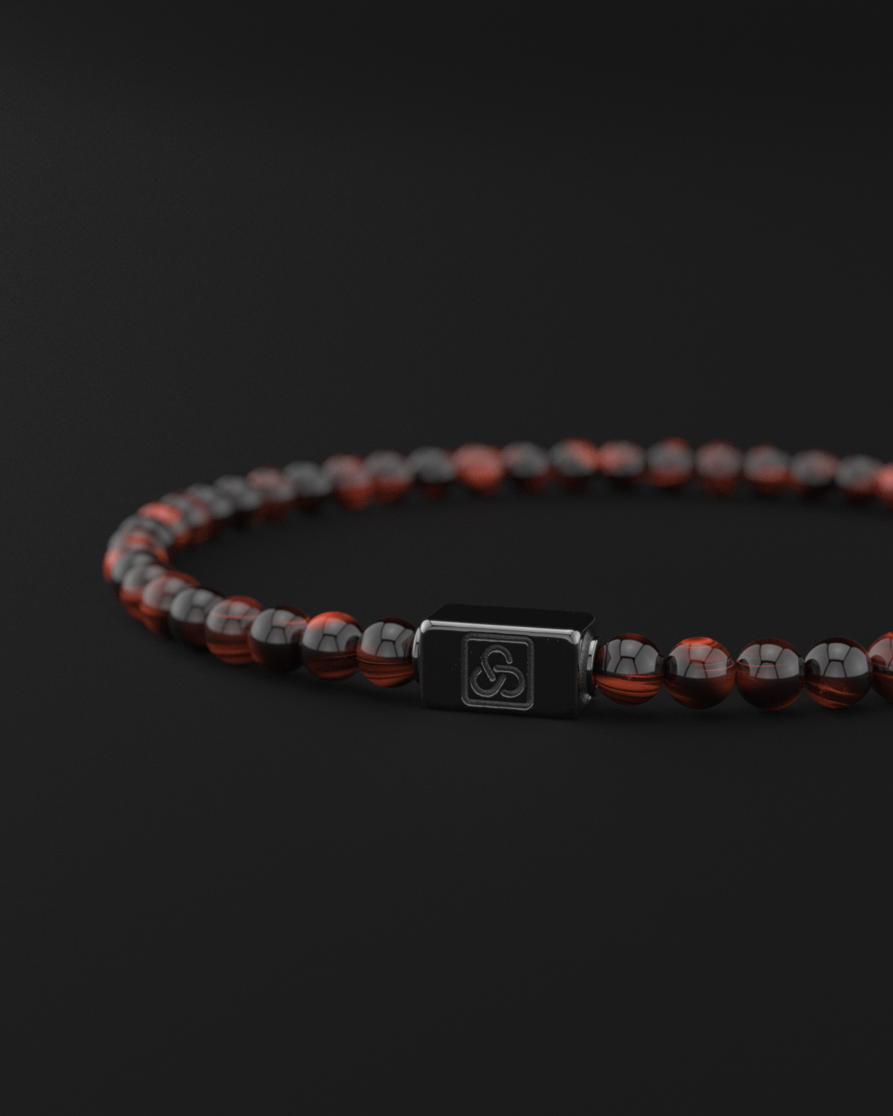 Red Tiger Eye Bracelet 4mm | Essential