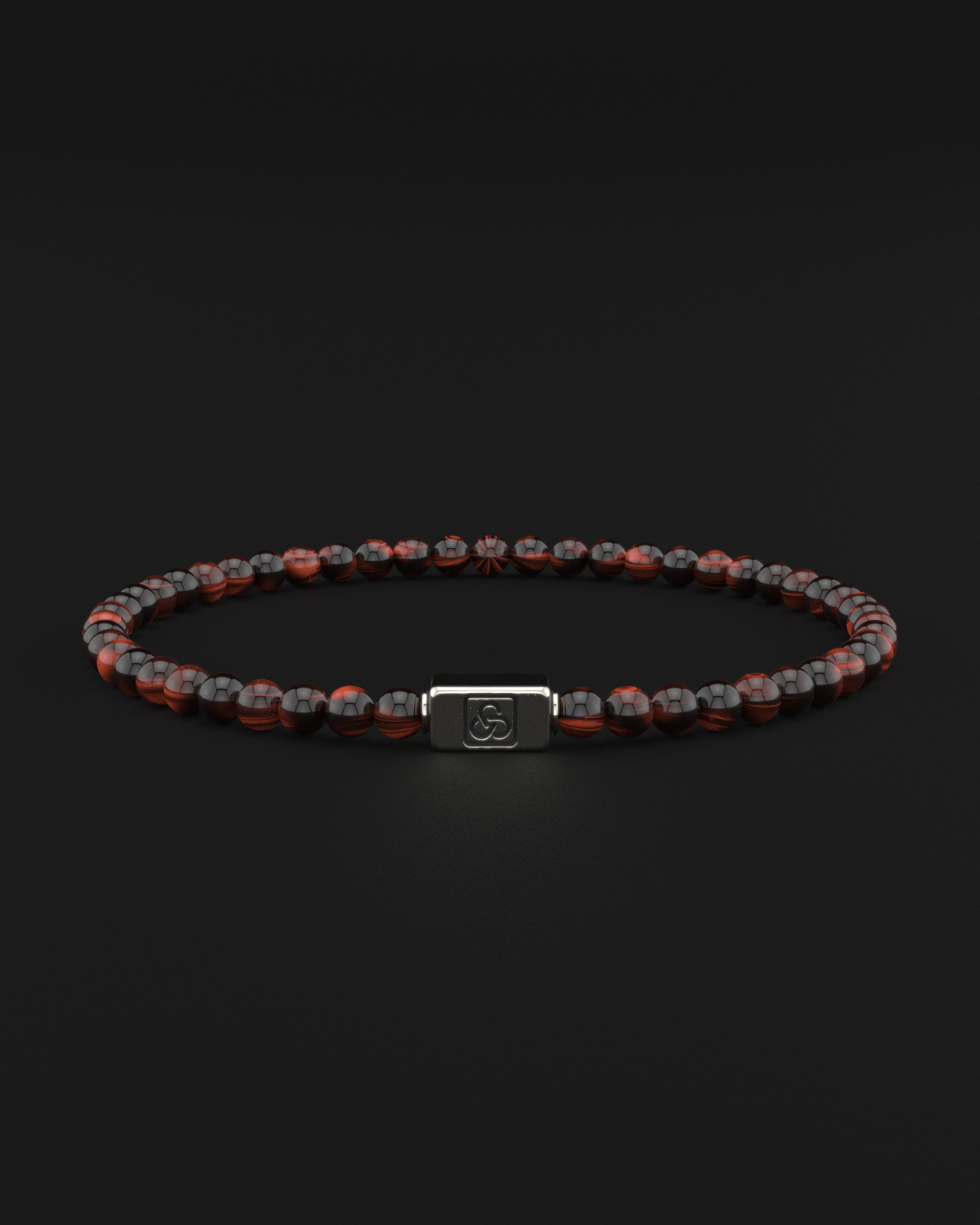 Red Tiger Eye Bracelet 4mm | Essential