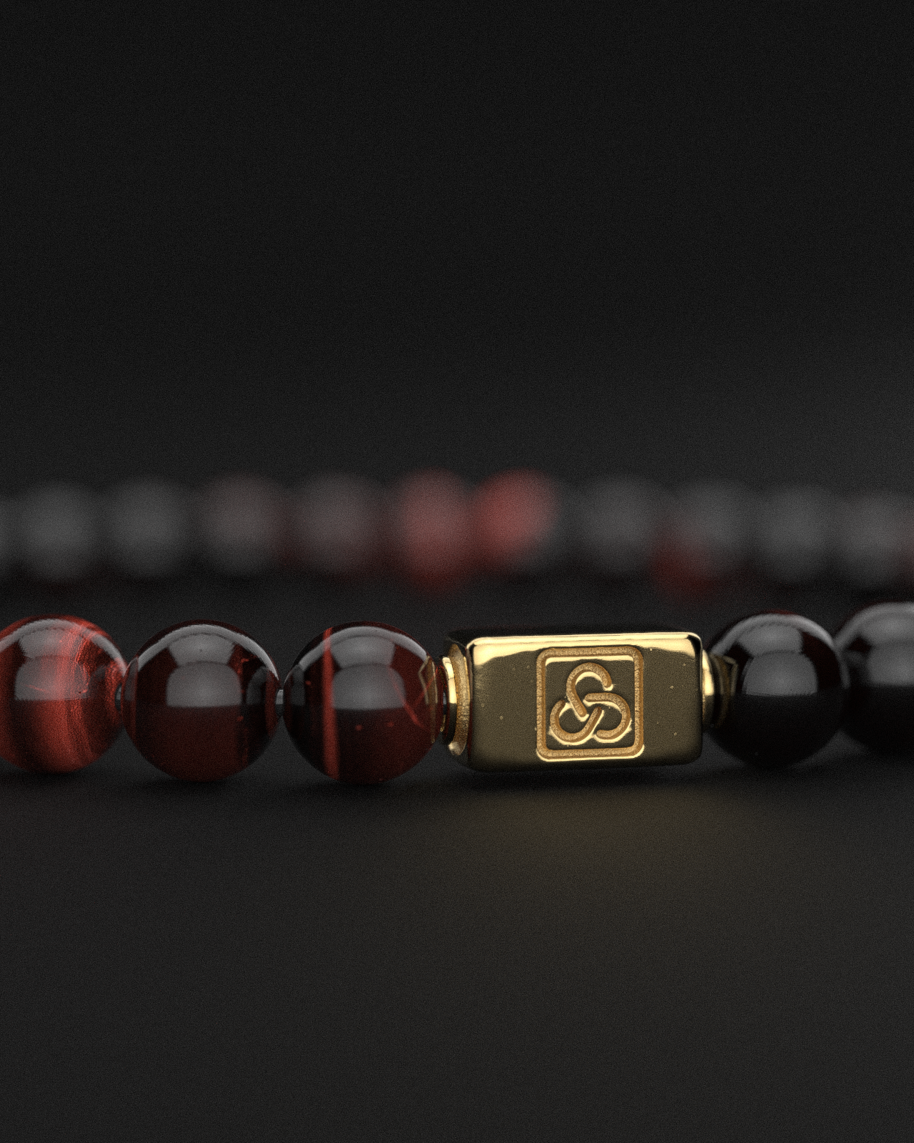 Red Tiger Eye Bracelet 6mm | Essential