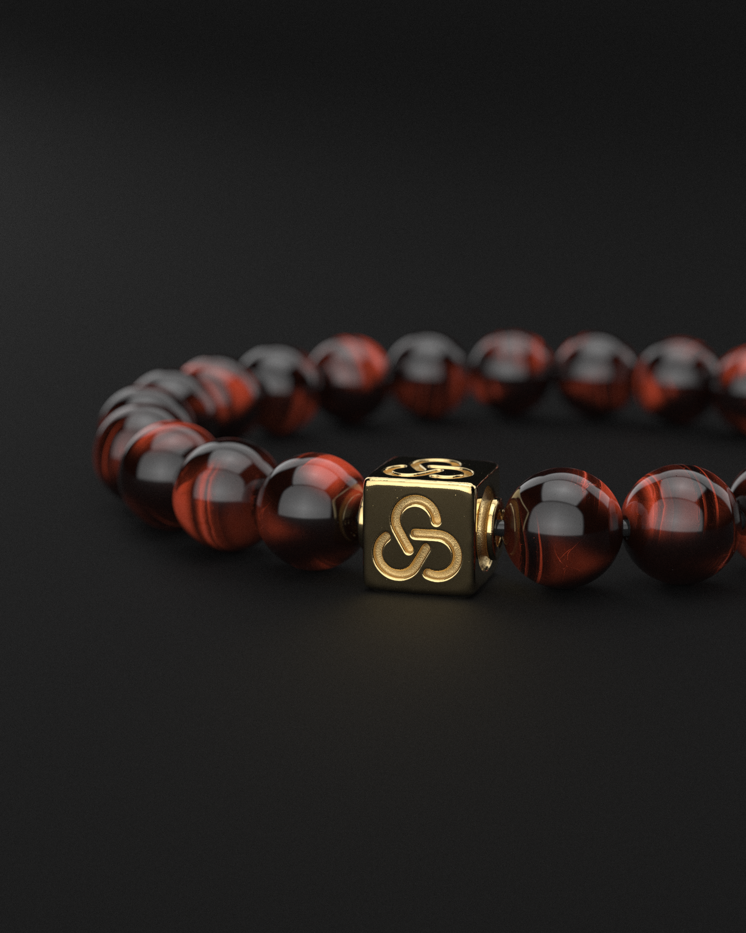 Red Tiger Eye Bracelet 8mm | Essential