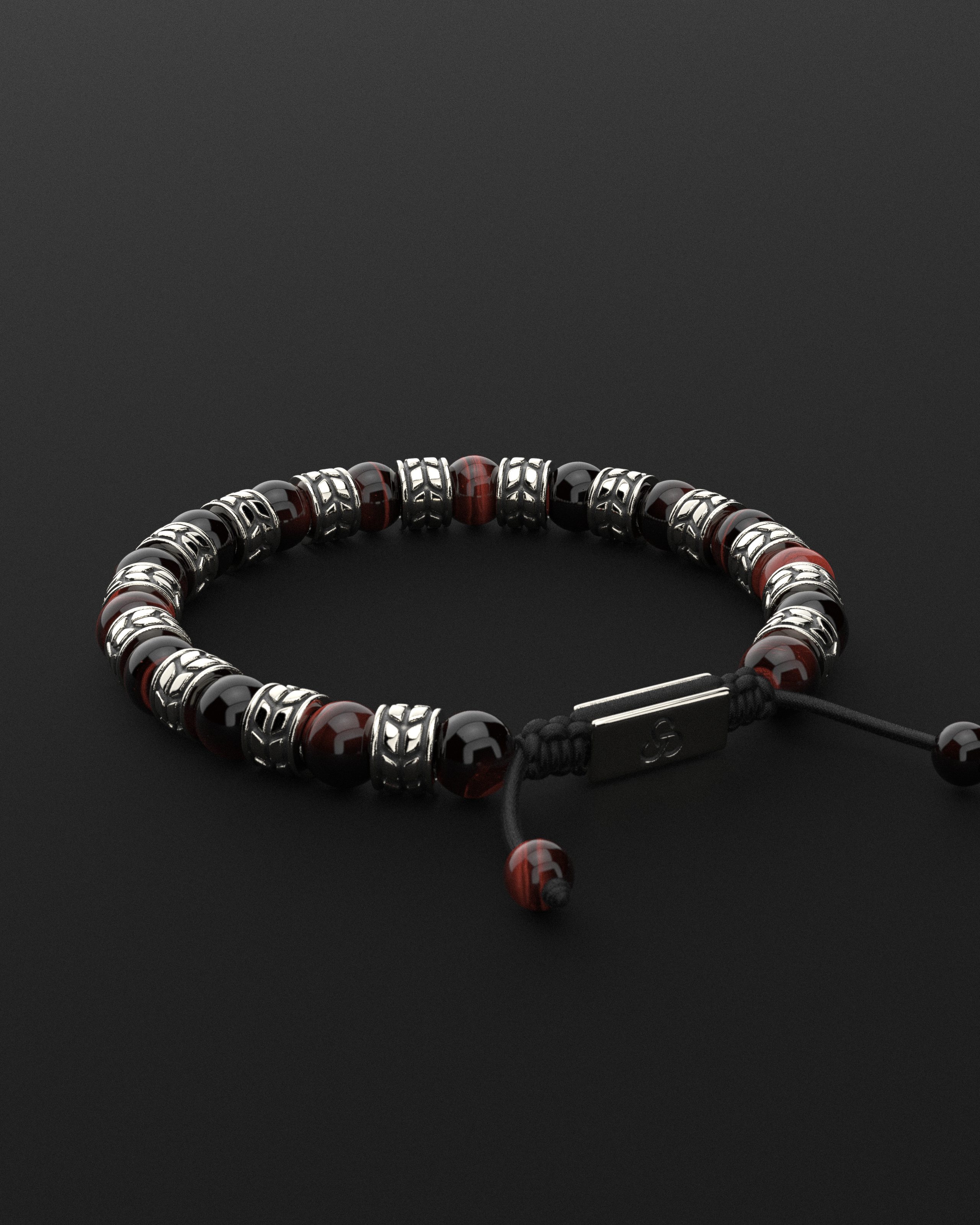 Red Tiger Eye Bracelet 8mm | Royale