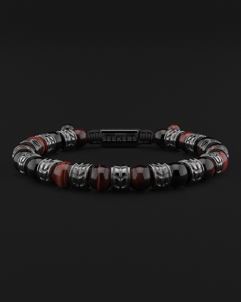Red Tiger Eye Bracelet 8mm | Royale – The Ultimate Power Piece