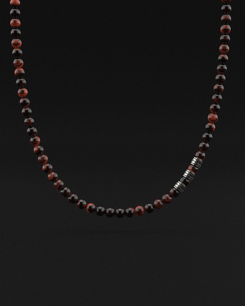 アクセサリー SAKIEL NECKLACE by MYSTIC FORMSBlack-Red MFEVA004 SAKIEL Necklace - Black, Red – MYSTIC FORMS