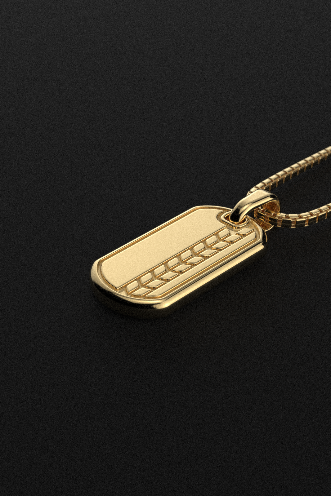 Royale Solid Gold Pendant