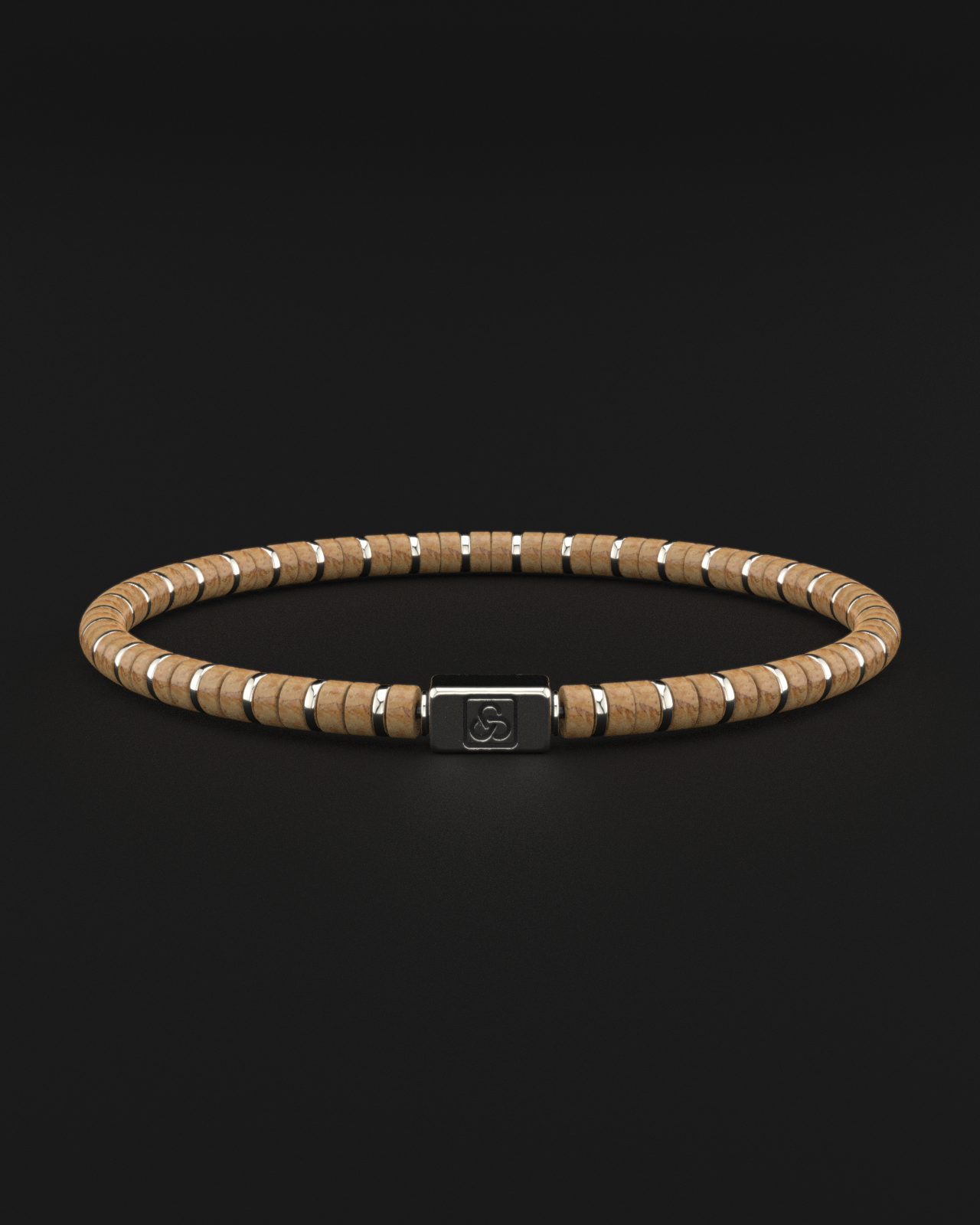 Jasper Bracelet 4mm | Spacer #2