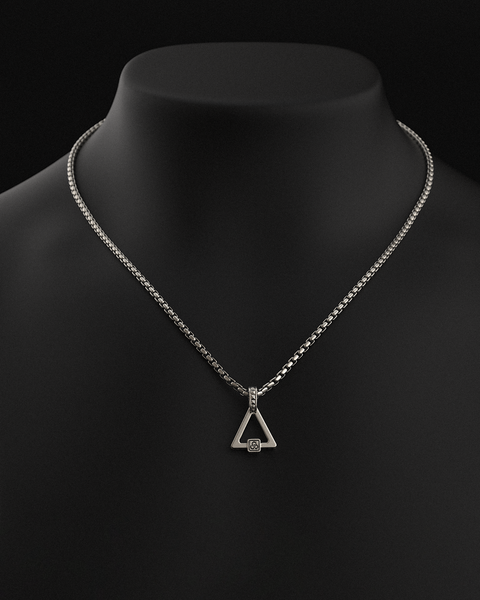 Pyramid Triangle Pendant | Brilliance, Direction & Modern Power