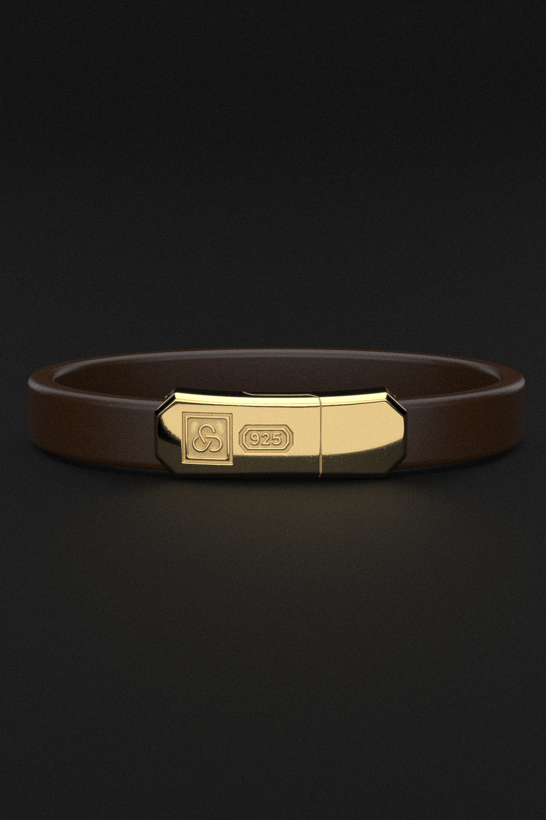 Signature Leather Bracelet