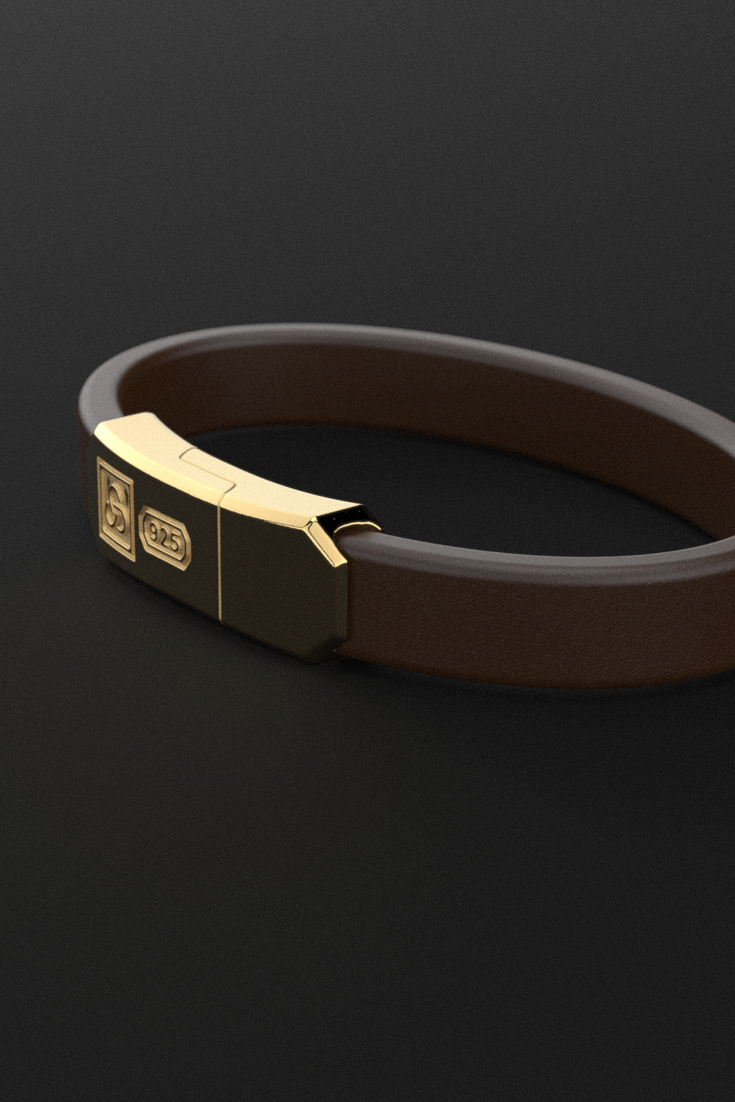 Signature Leather Bracelet