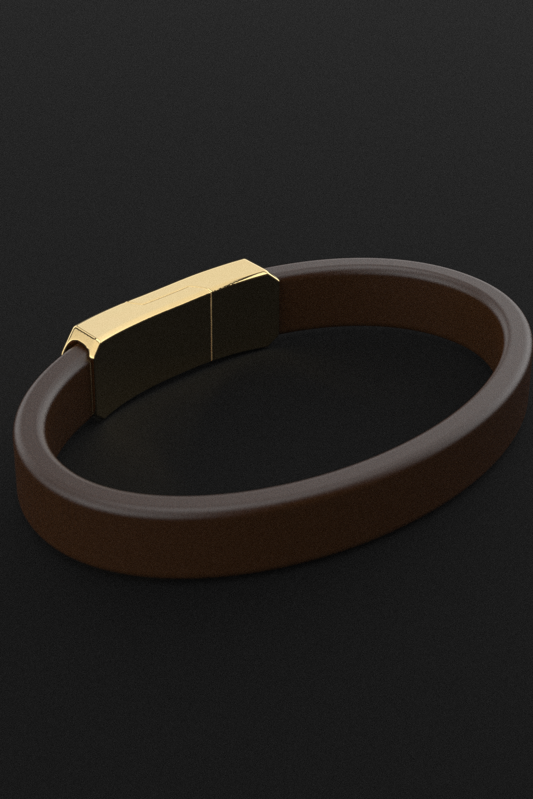 Signature Leather Bracelet