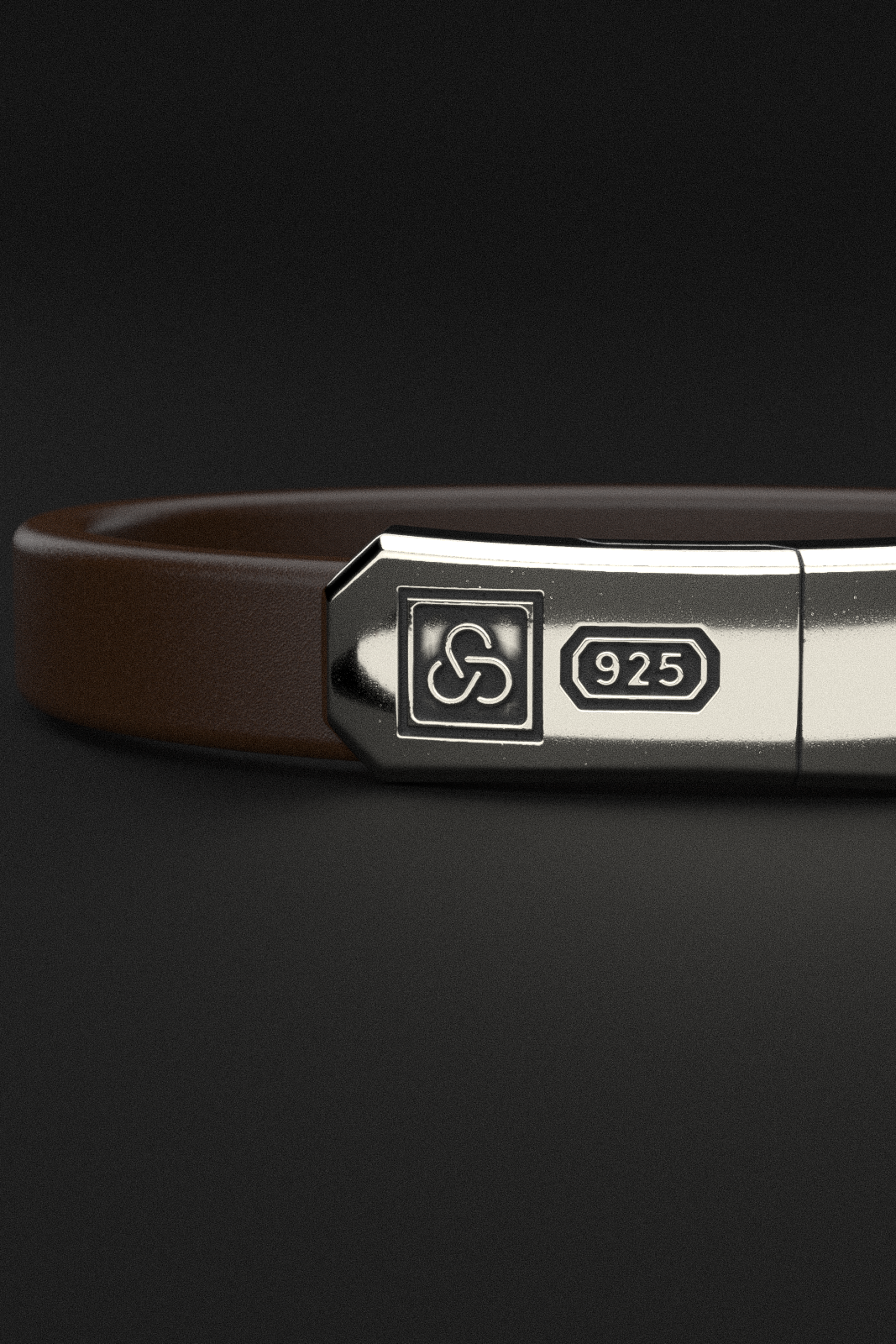 Signature Leather Bracelet