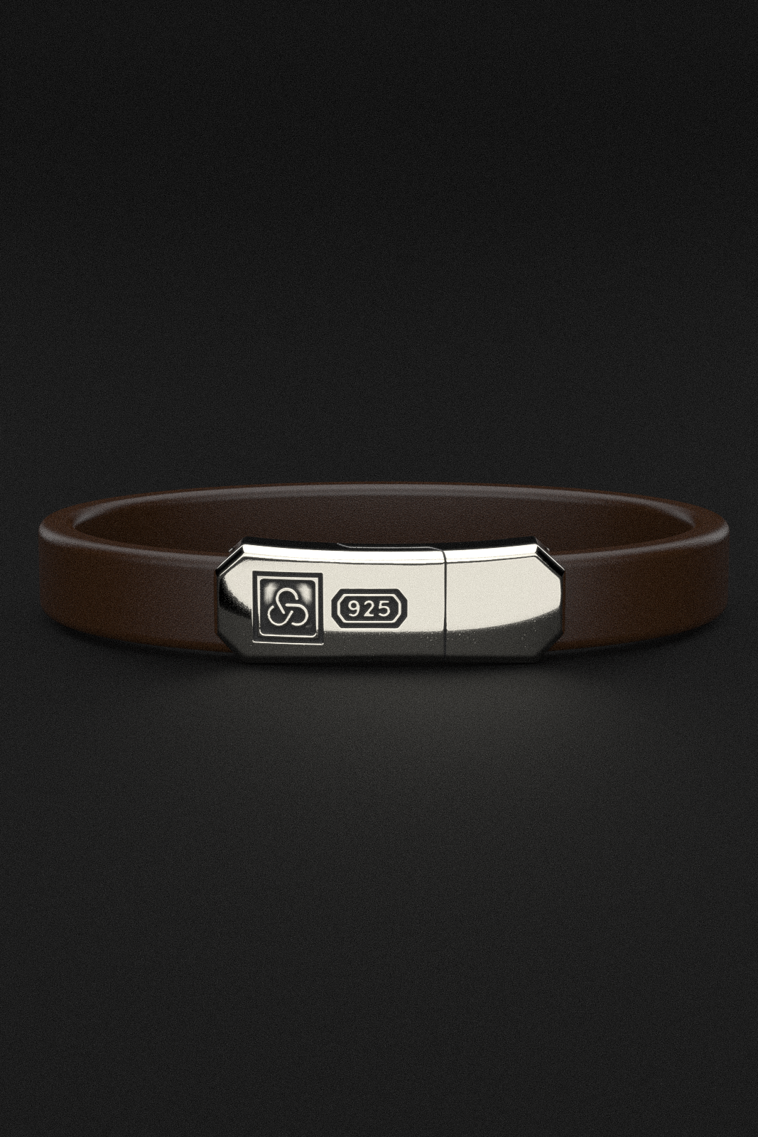 Signature Leather Bracelet