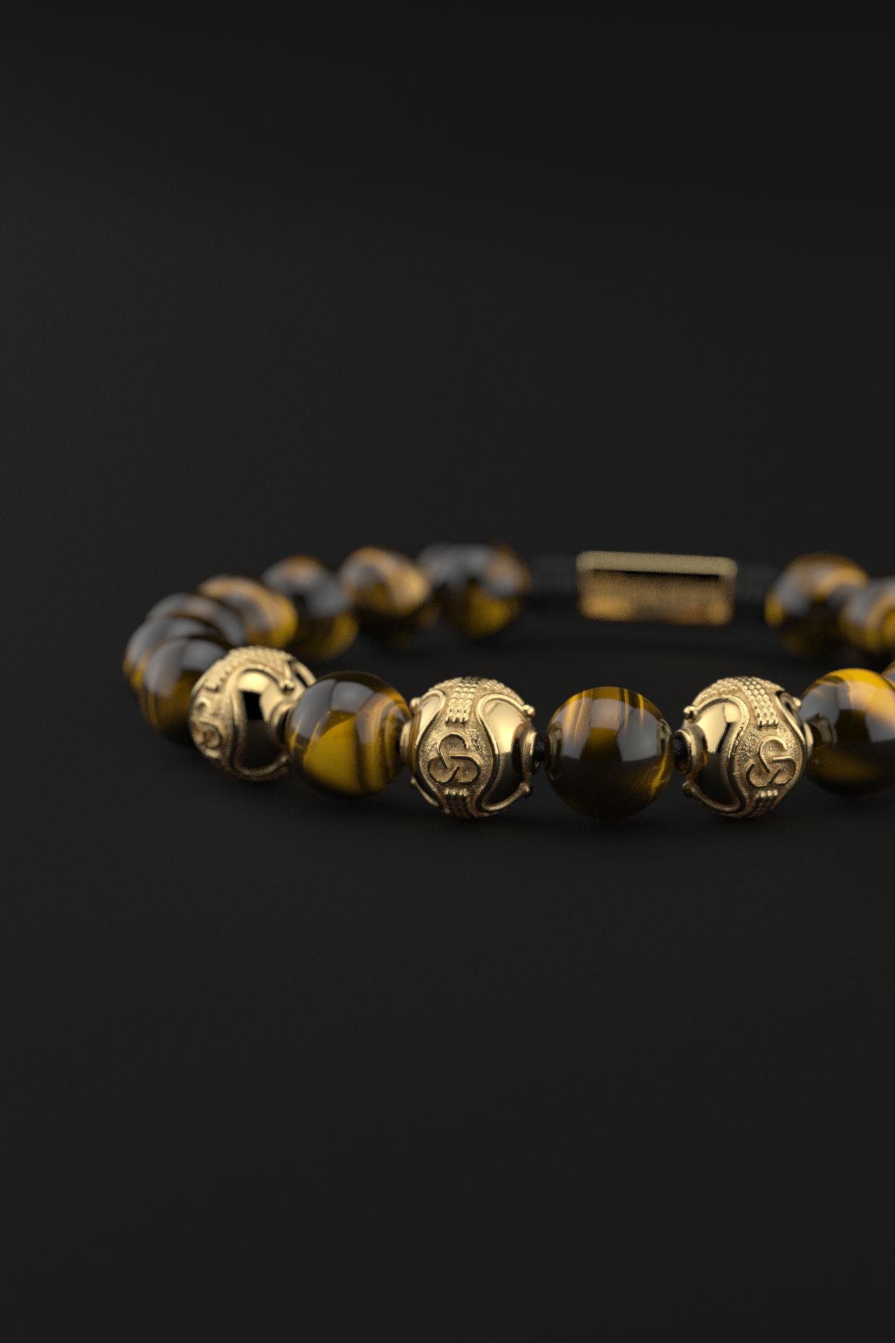 Tiger Eye Bracelet 10mm | Premium