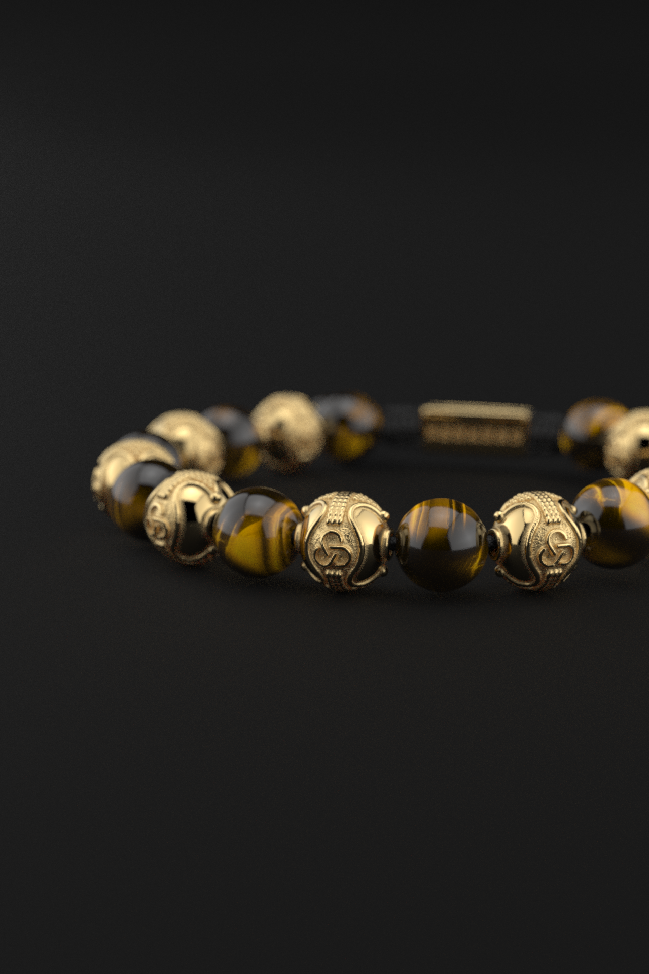 Tiger Eye Bracelet 10mm | Prestige