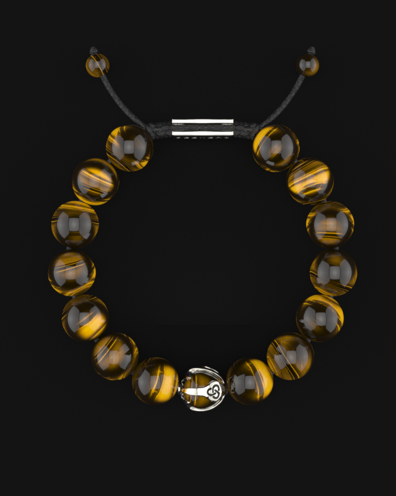 Tiger Eye Bracelet 12mm | Waves