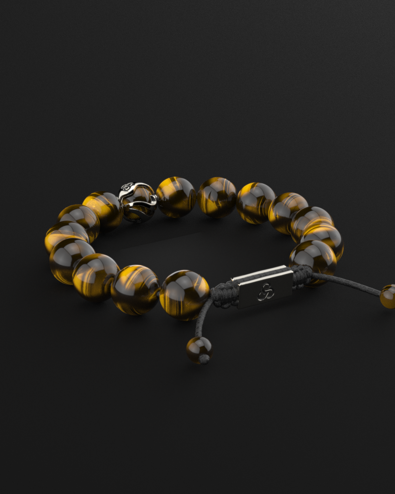 Tiger Eye Bracelet 12mm | Waves