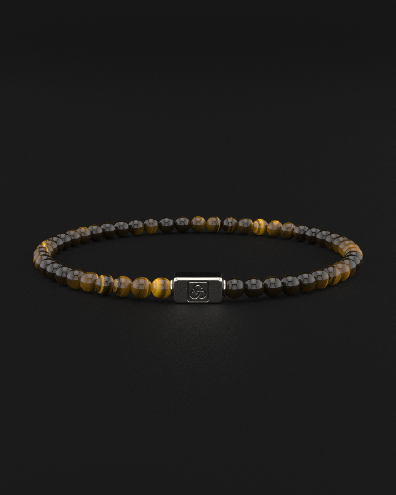 Tiger Eye Bracelet 4mm | Essential